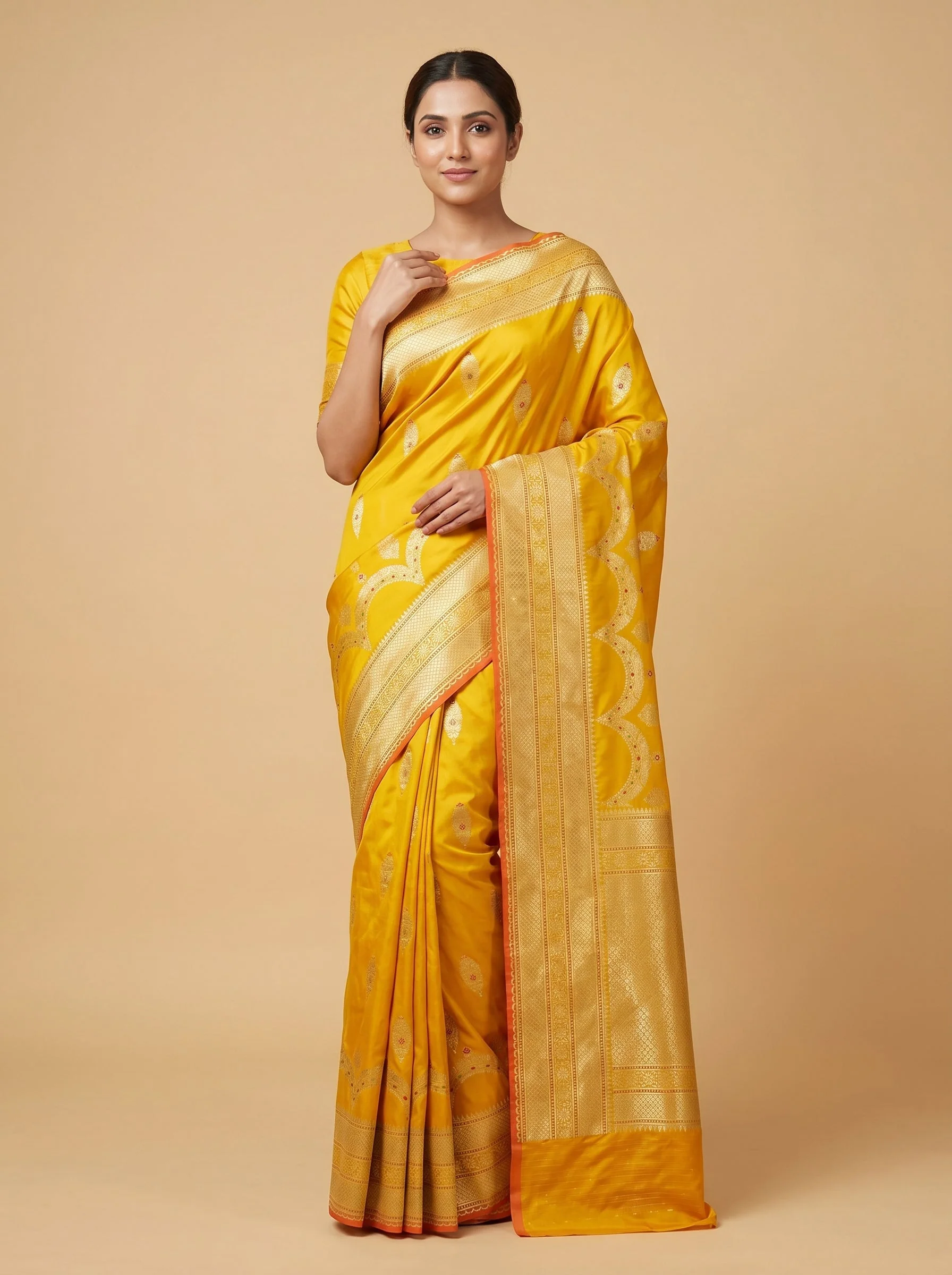 Amber Mustard Threads