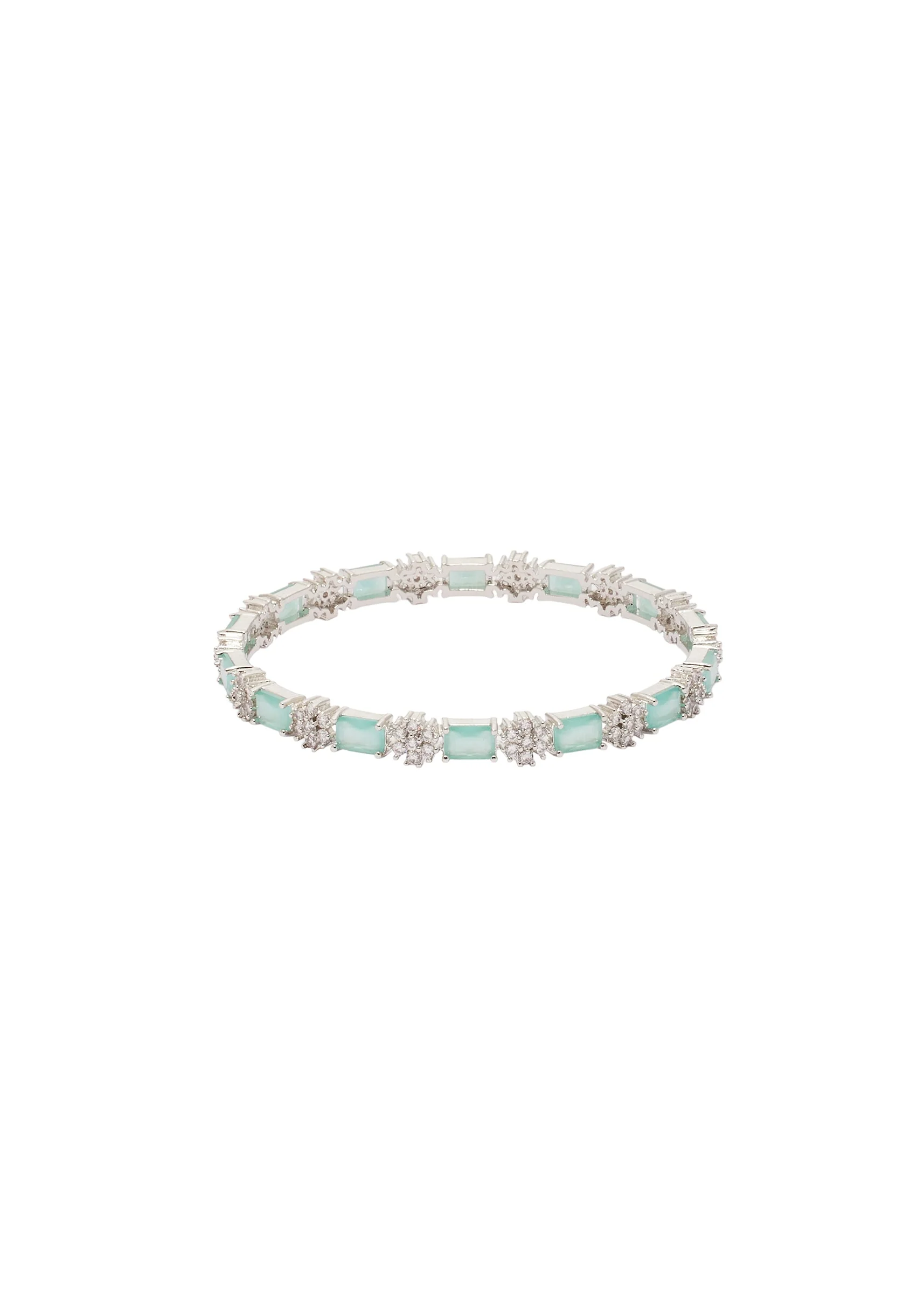 Aqua Designer Enamel Bangles - Image 3