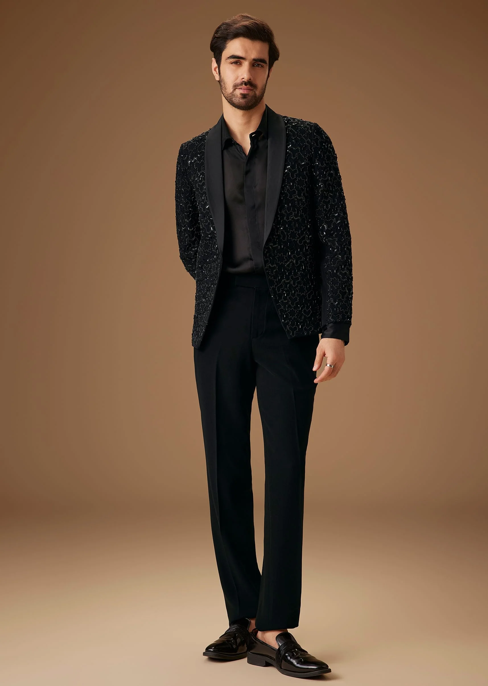 Black Cut Dana Work Tuxedo - Image 2