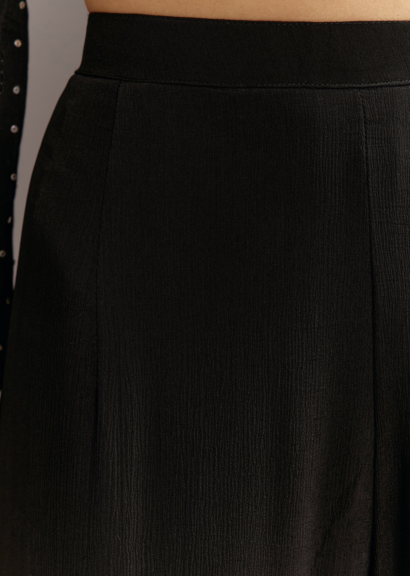 Black Cutdana And Sequins Kurta With Chinon Sharara And Dupatta - Image 6