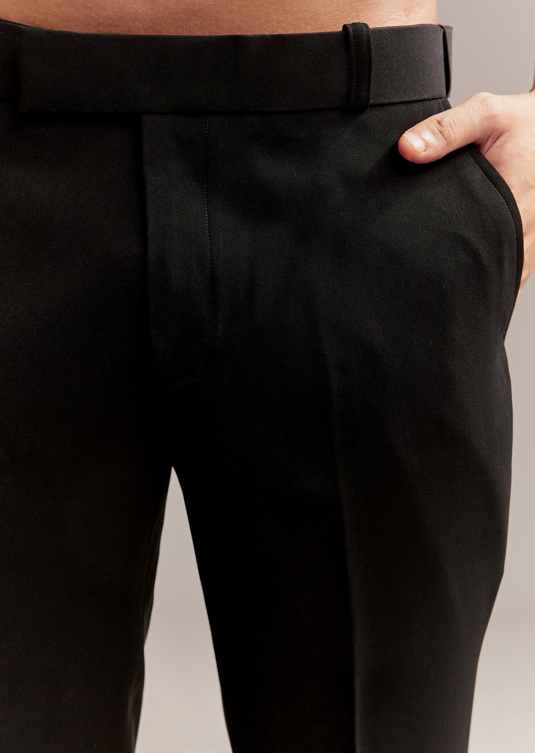 Black Regal Duo – Banarasi Silk Saree For Her And Embroidered Indo Western Set For Him - Image 14