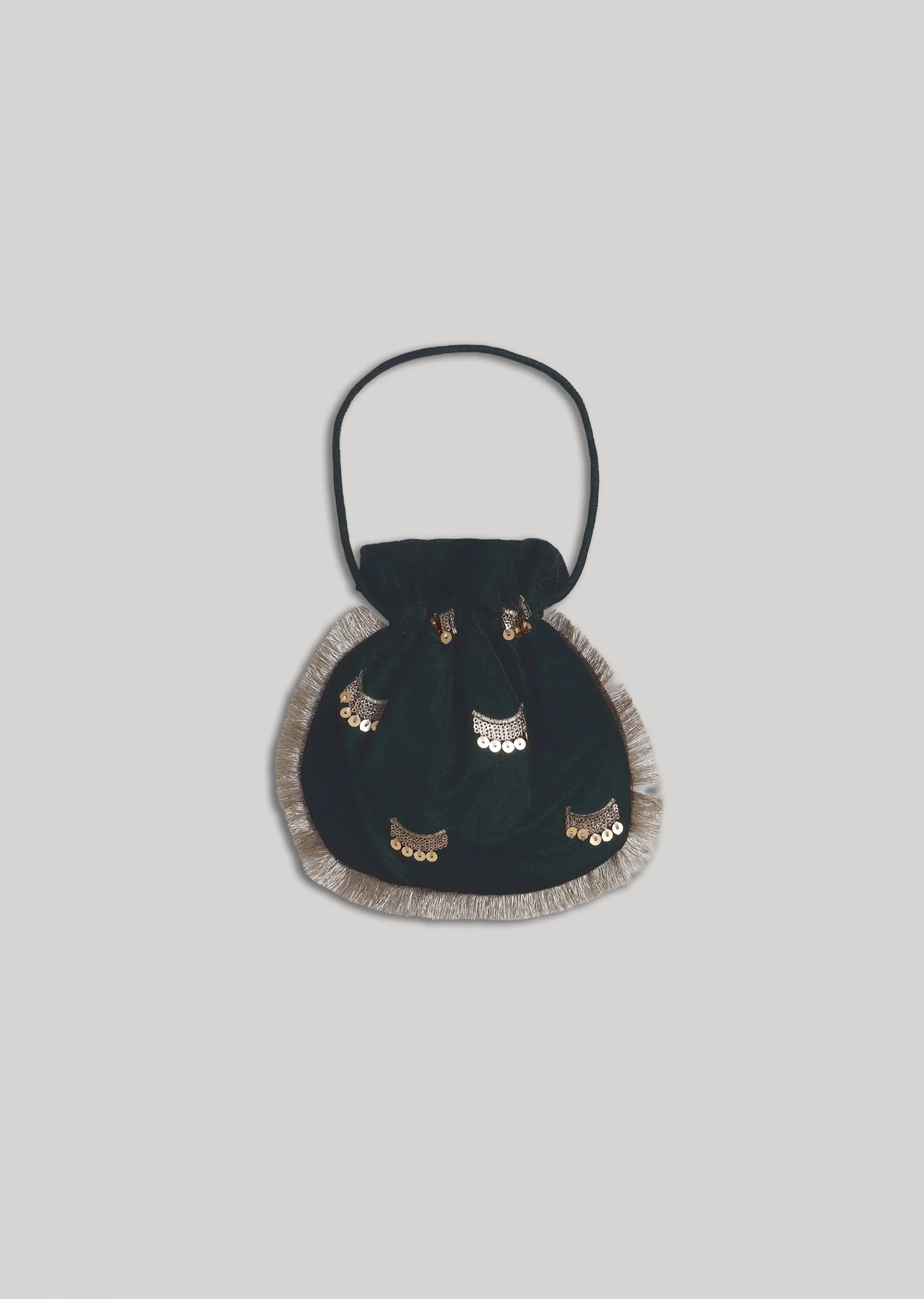 Black Velvet Embroidered Salwar Kameez - Image 8