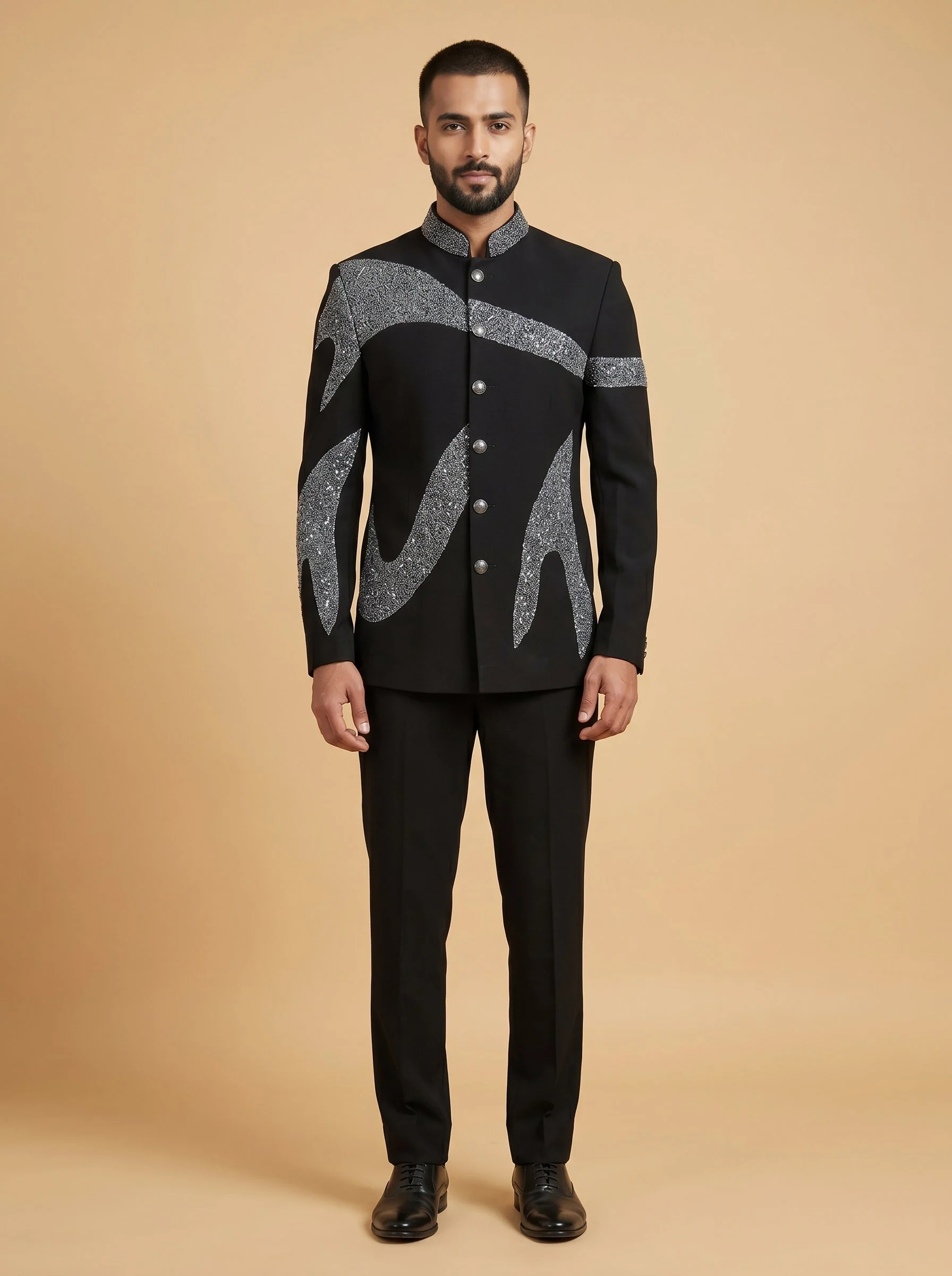 Blue Classic Jodhpuri Suit