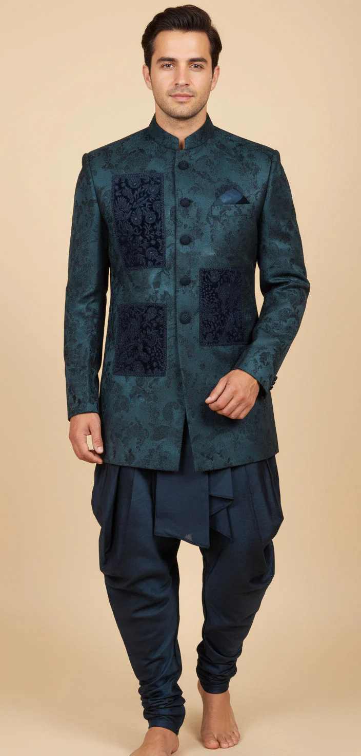 Blue Royal Indowestern - Image 2