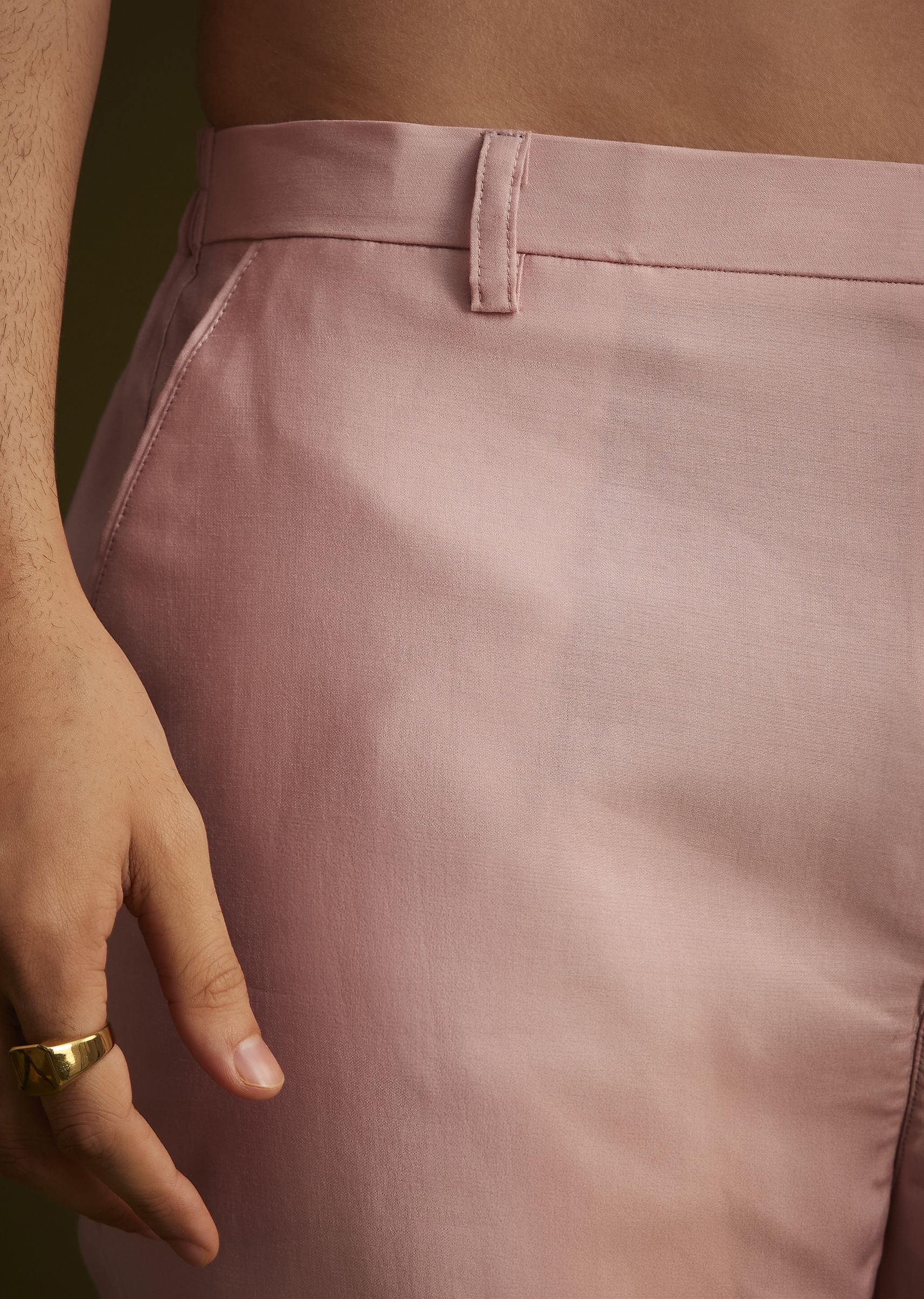 Blush Pink Embroidered Indo Western Set - Image 7