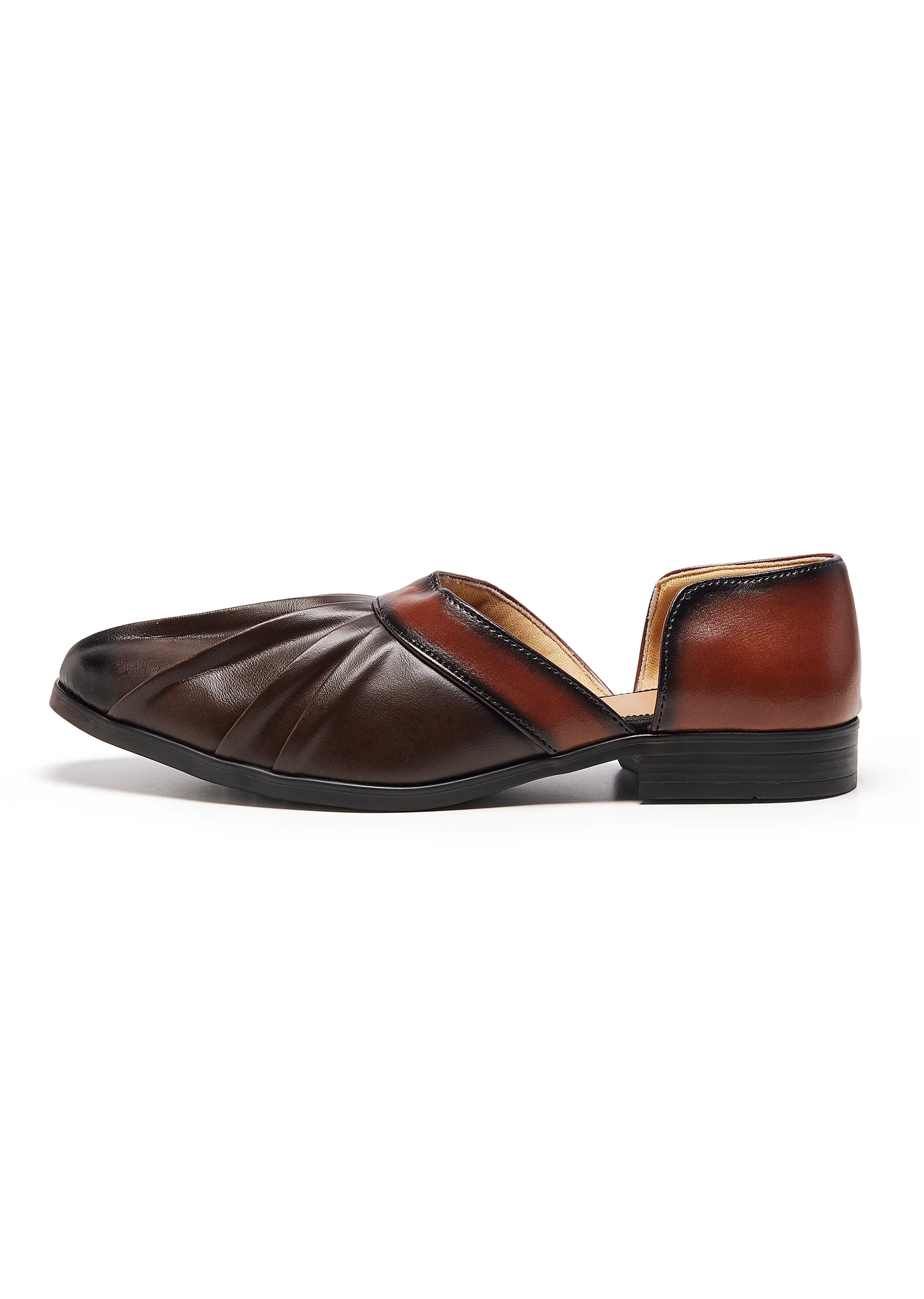 Brown Festive Loafer Faux Leather - Image 4