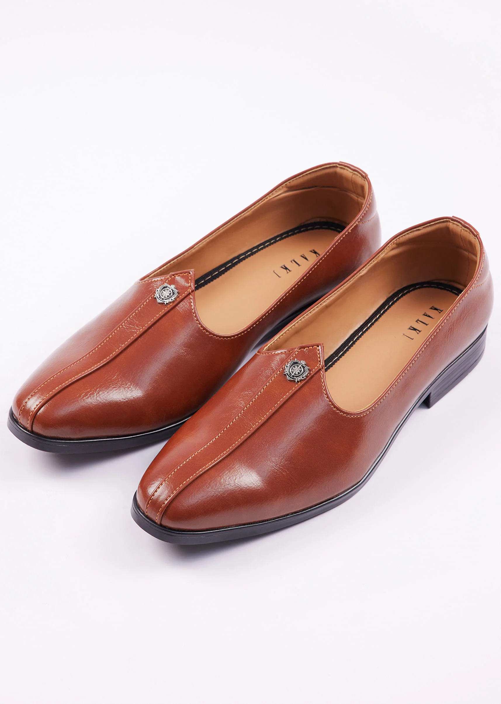Brown Formal Juttis For Men - Image 2