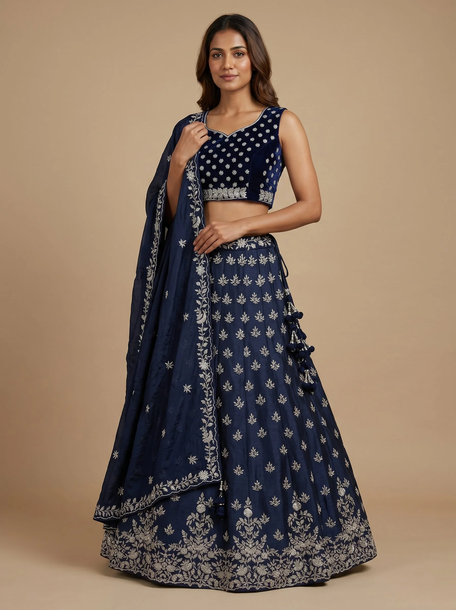 Cerulean Glow Lehenga