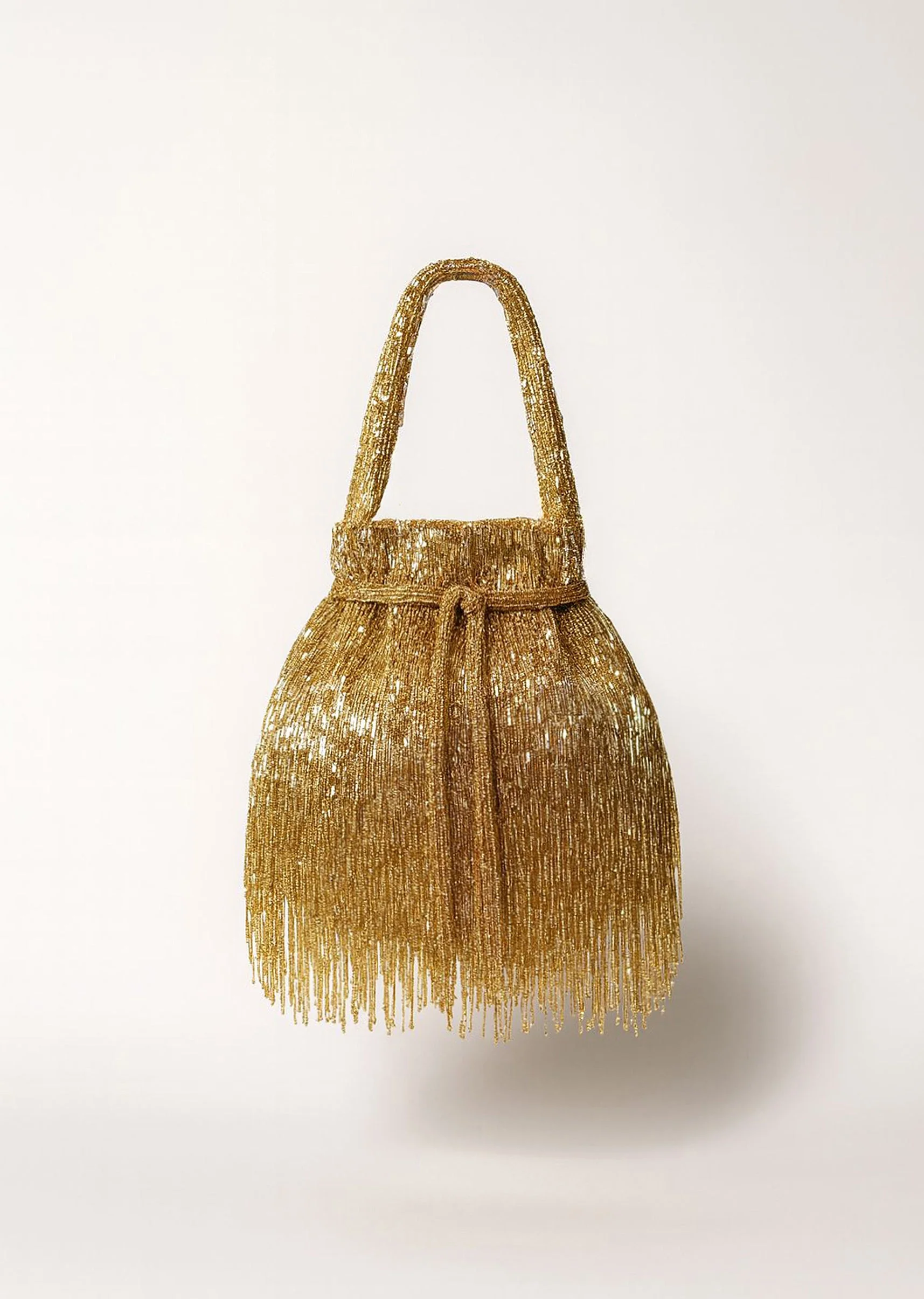 Classic Gold Festive Drawstring Potli