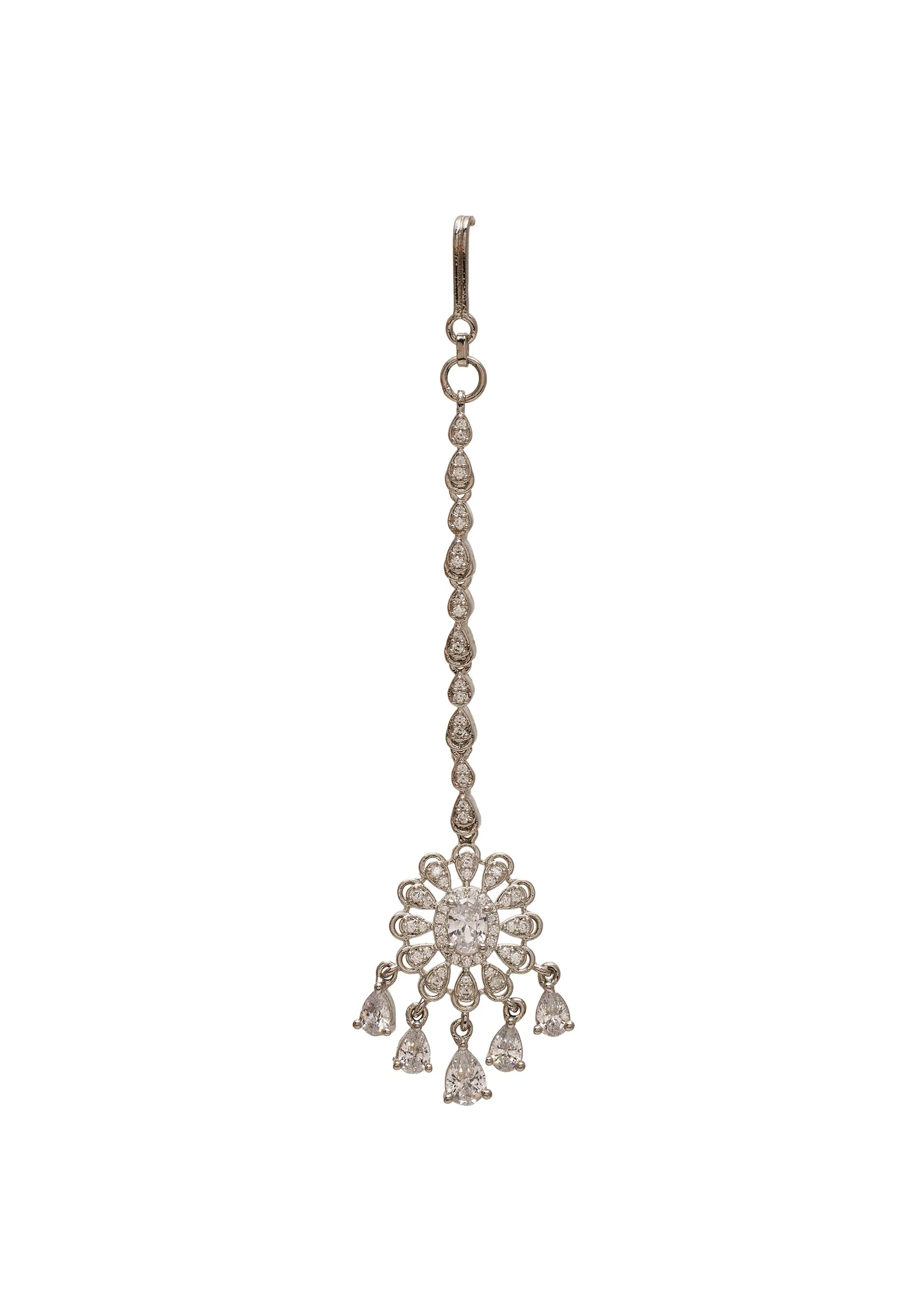 Cubic Zirconia Maang Tikka