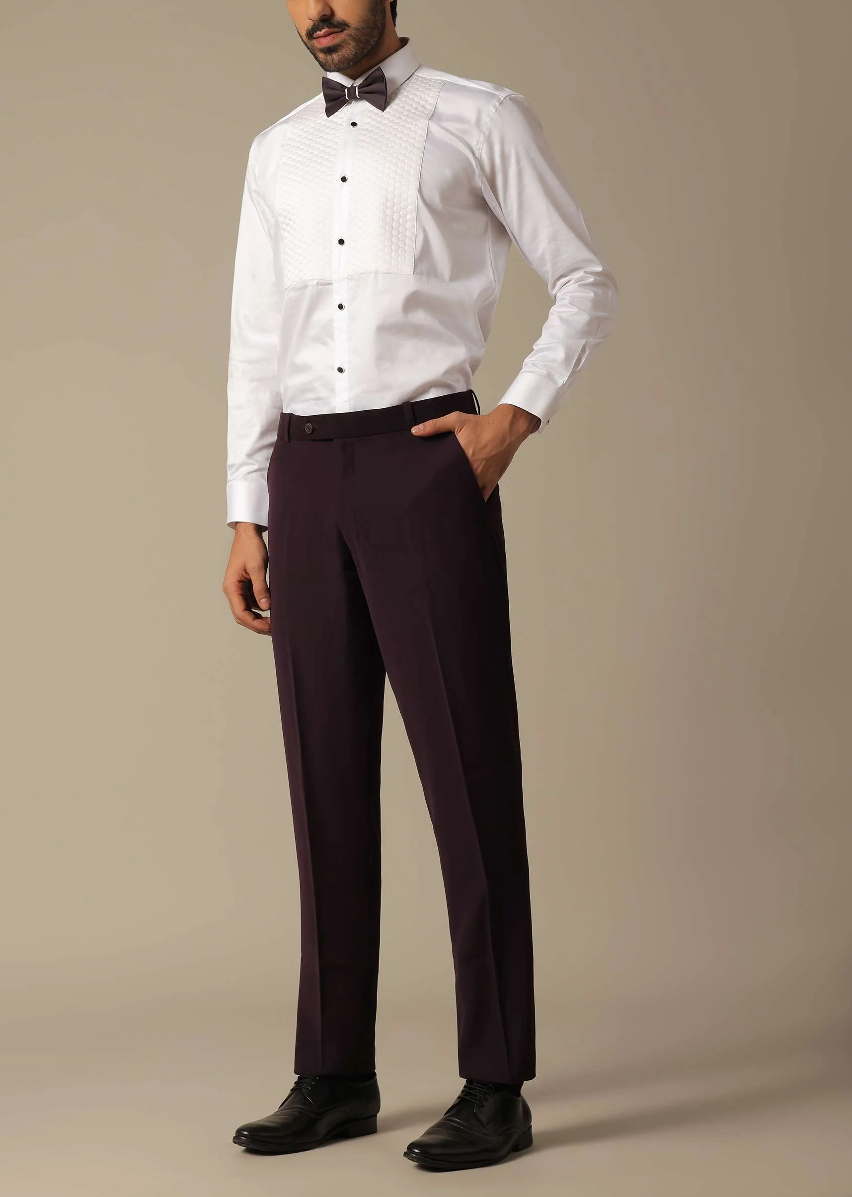 Embroidered Tuxedo Set for the Stylish Groom - Image 6