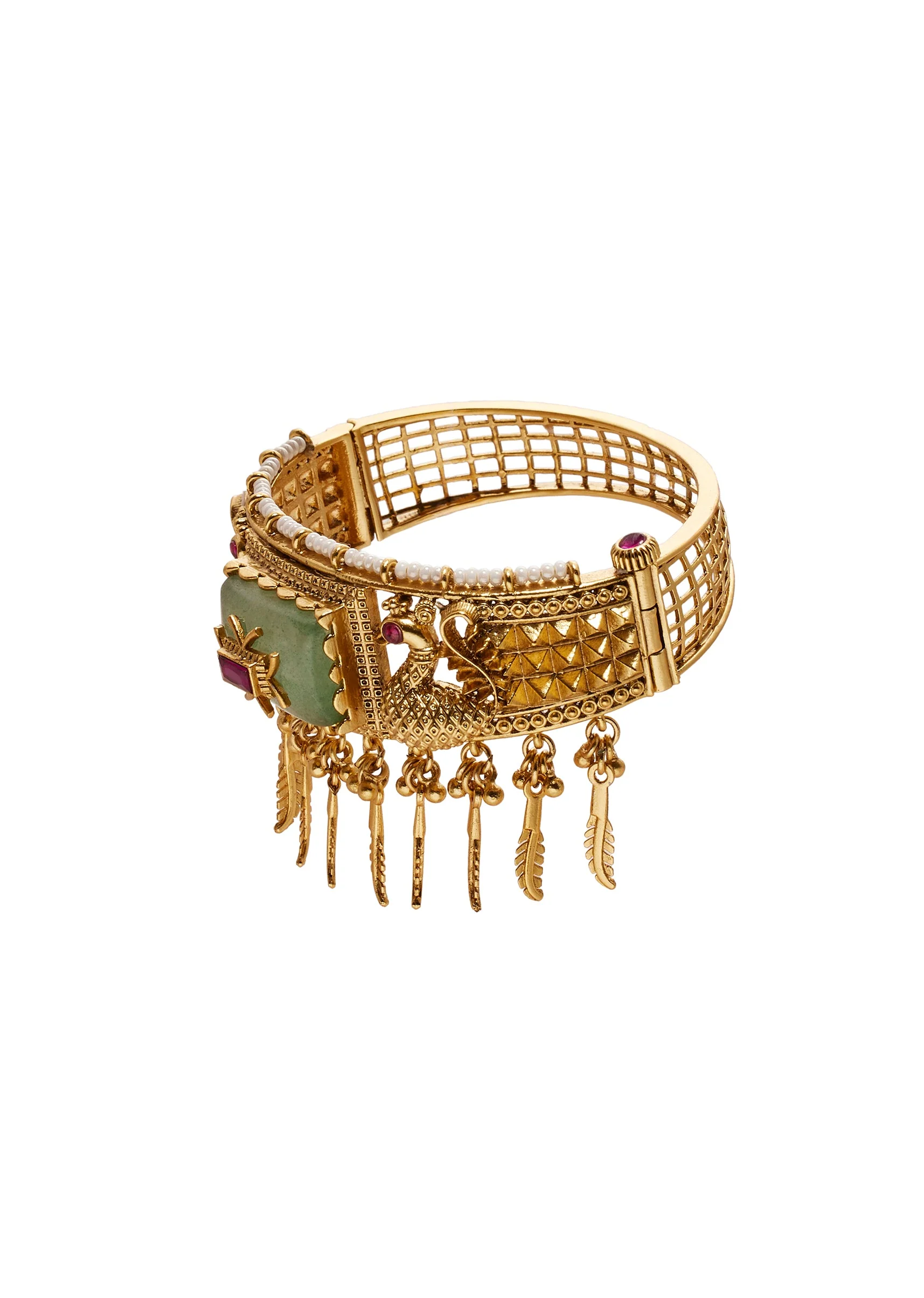 Fringe Detail Rajwadi Bangle - Image 2