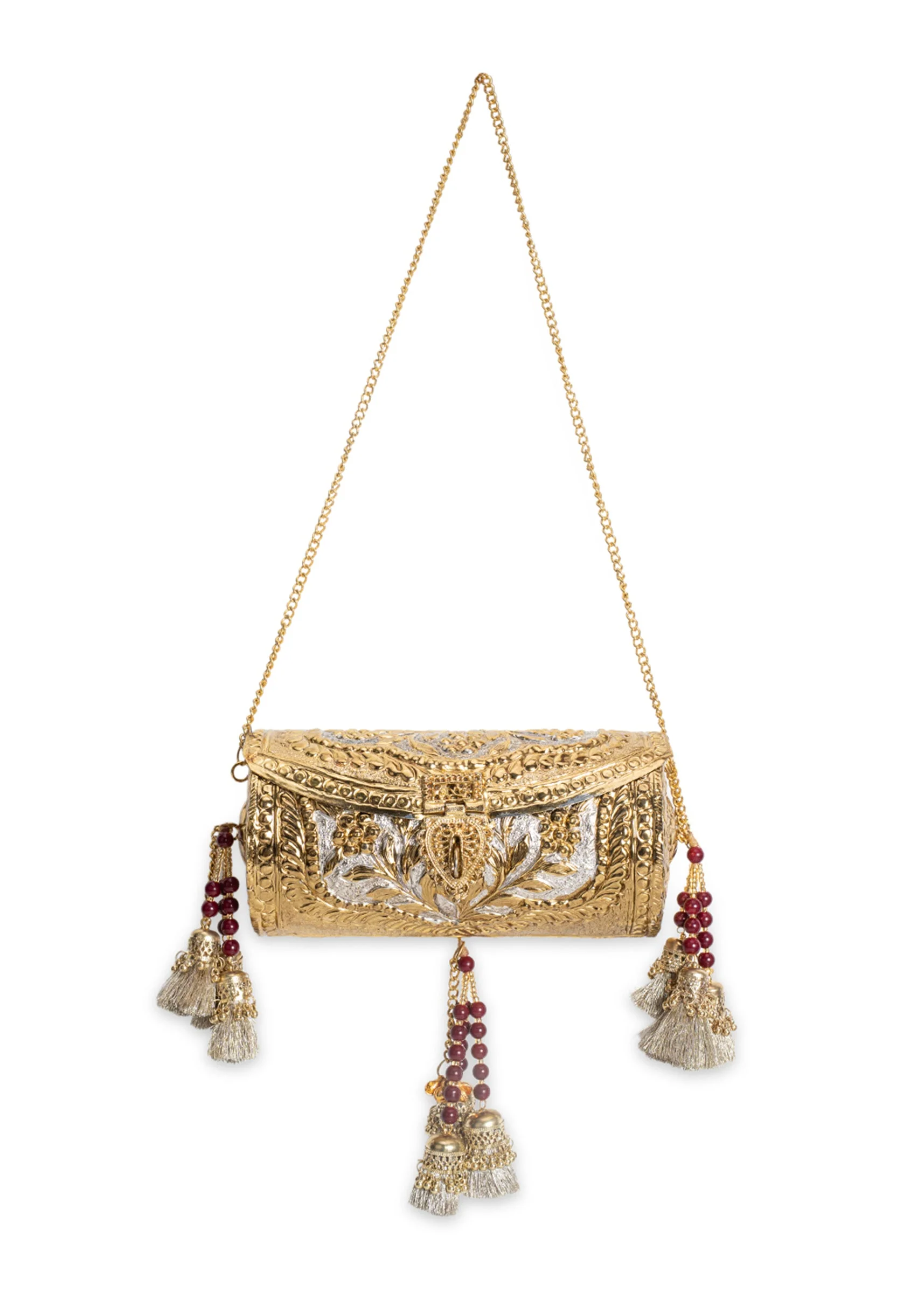 Gold Embellished Clutch - Image 2