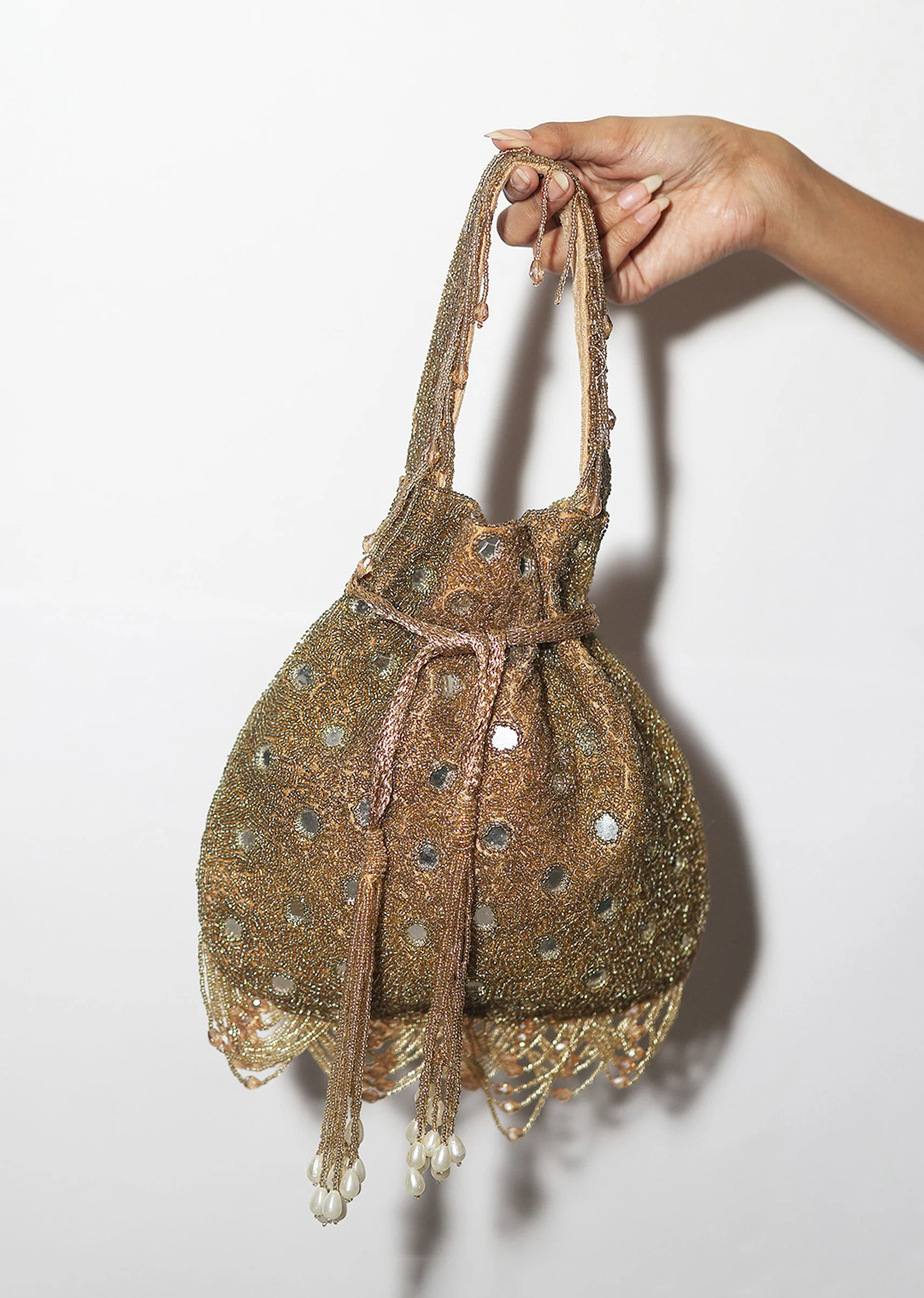 Gold Embellished Potli