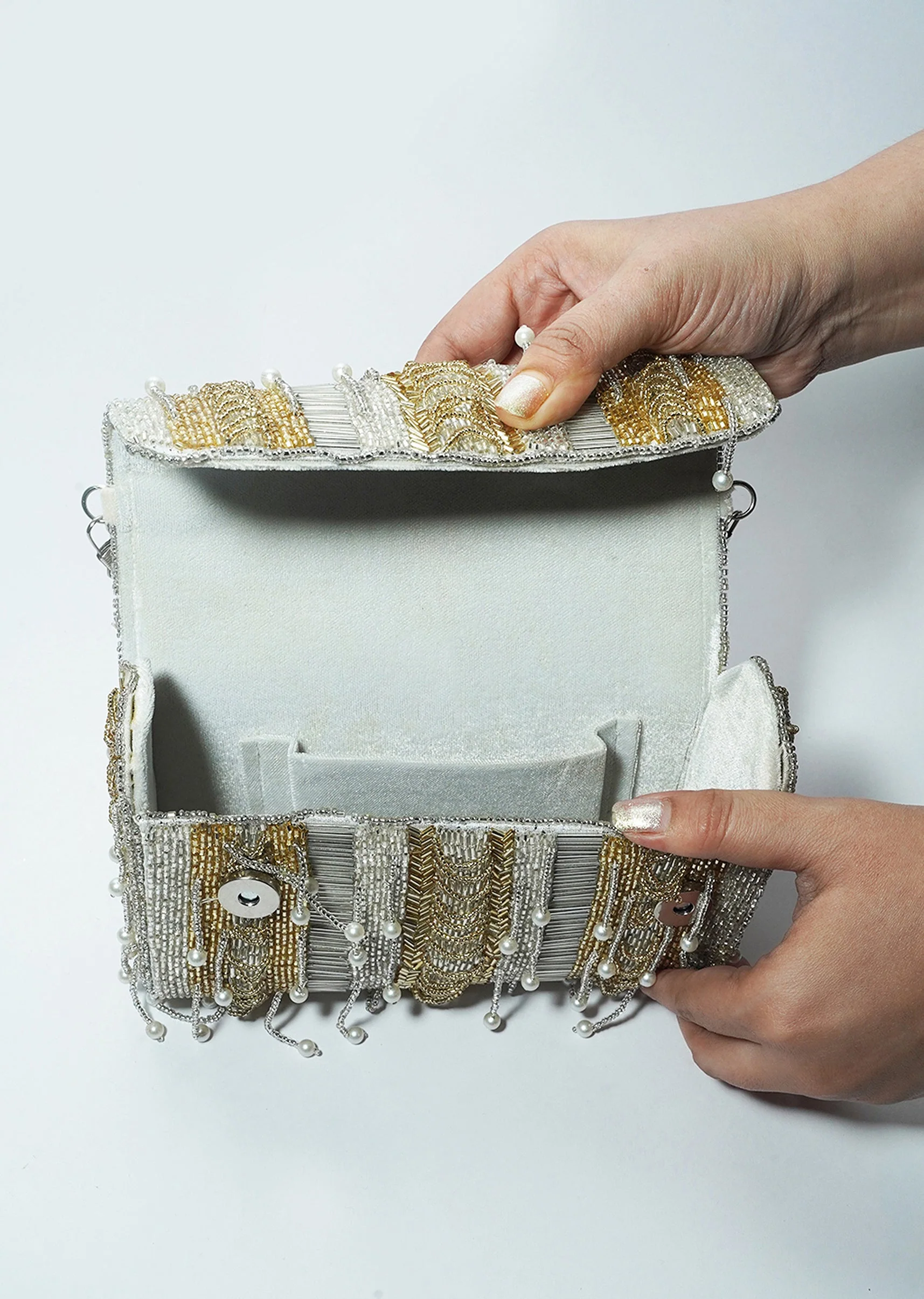 Gold Festive Clutch - Image 5
