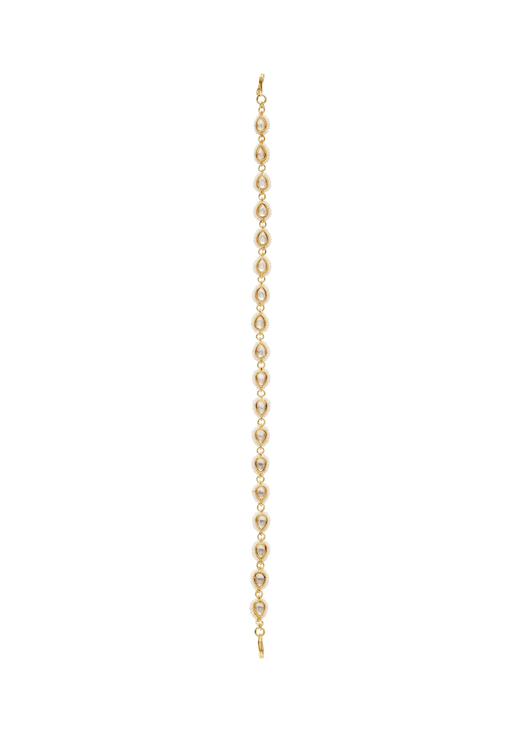 Gold Kundan Mathapatti