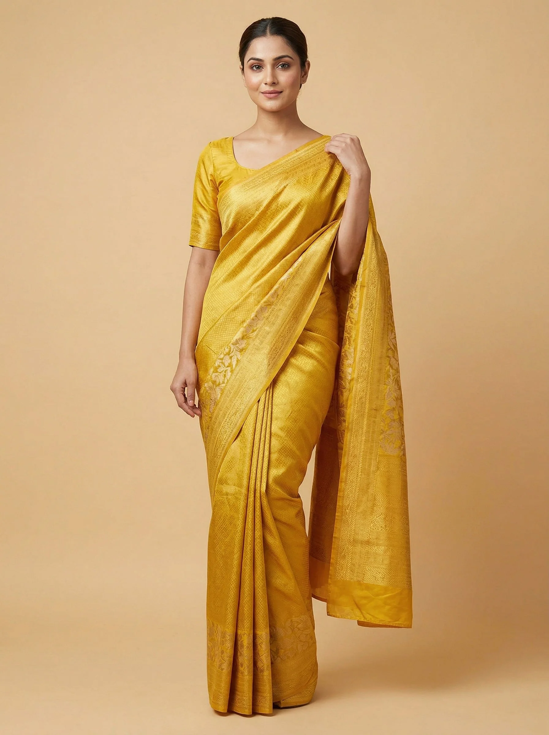Gold Legacy Handloom Saree
