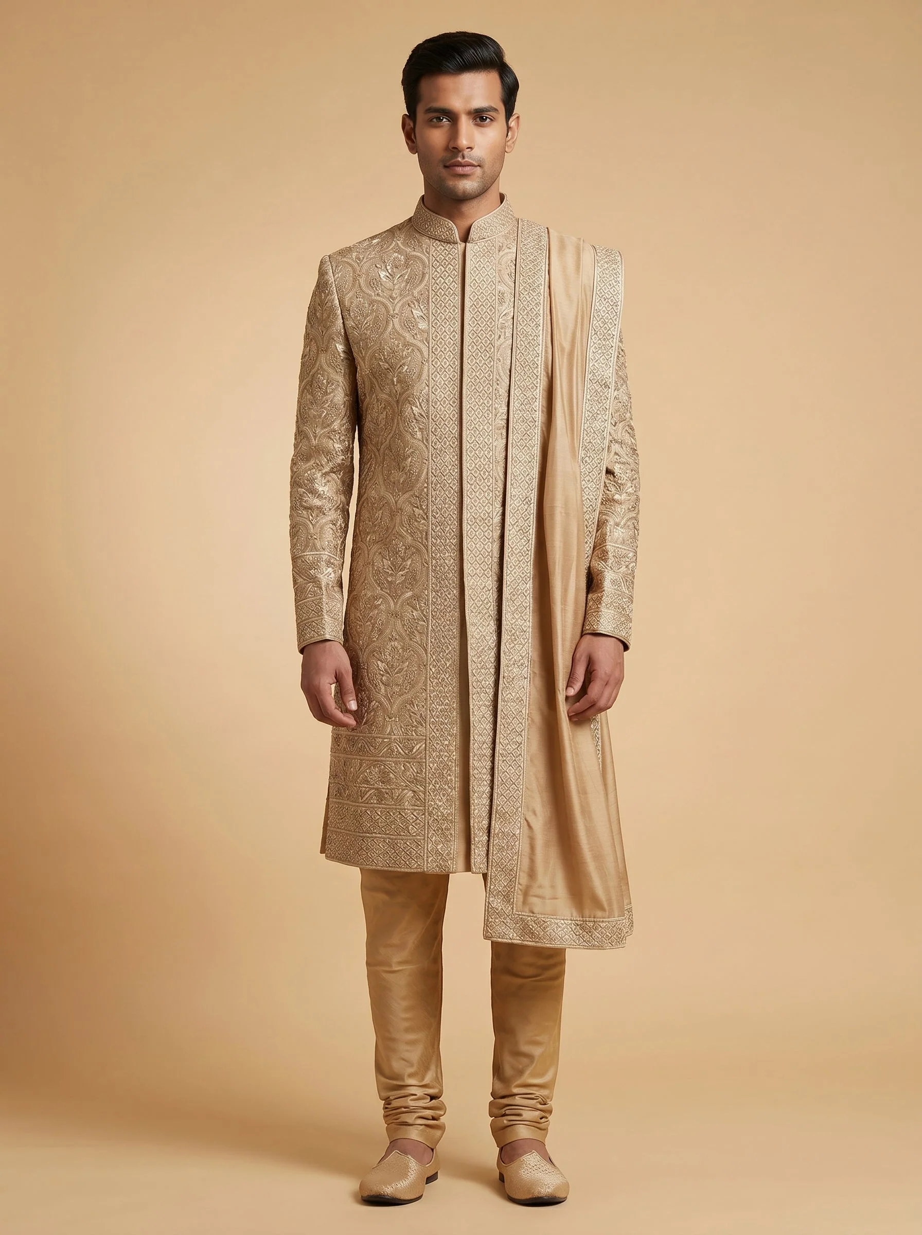 Gold Luxury Sherwani