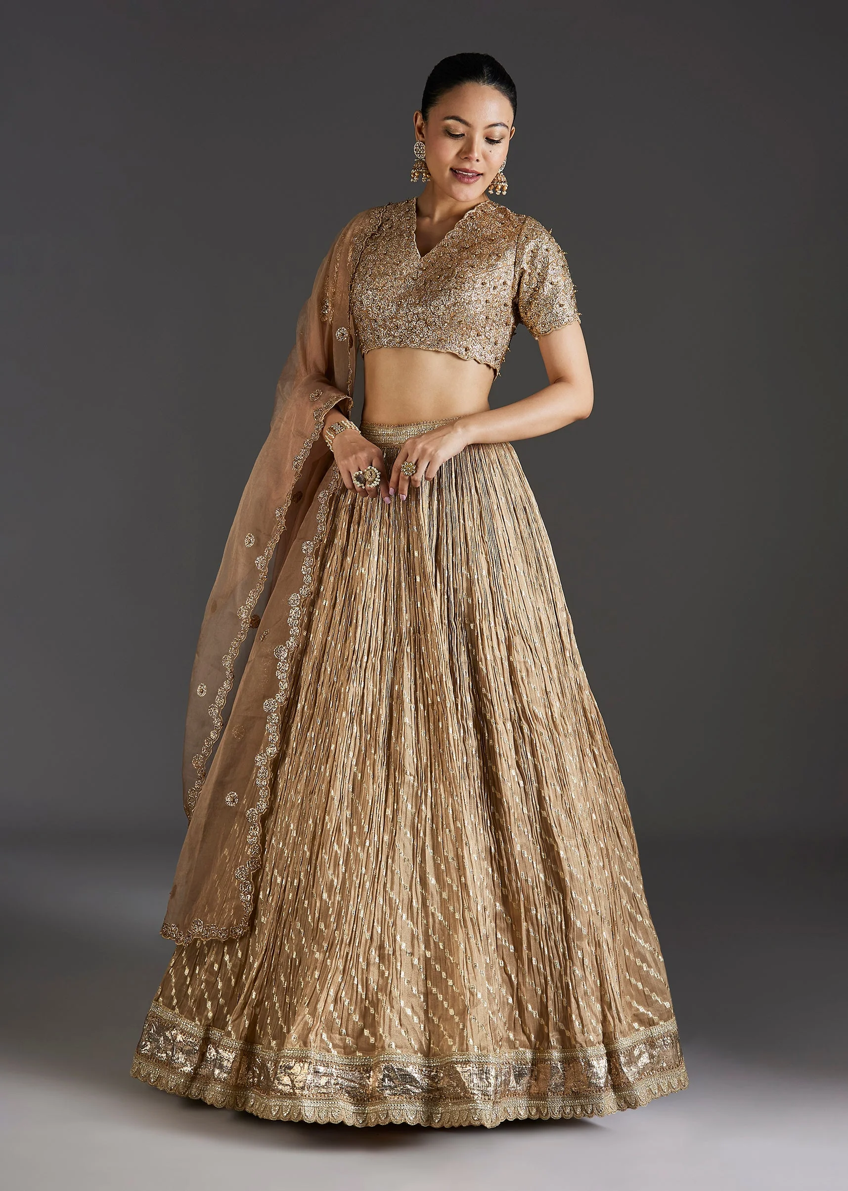 Gold Shine With Regal Charm
