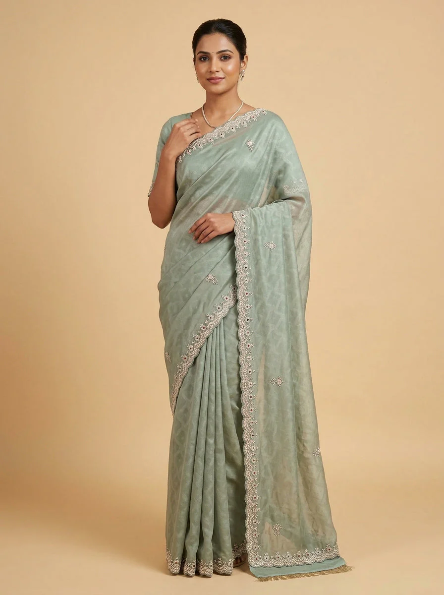 Green Evergreen Timeless Saree