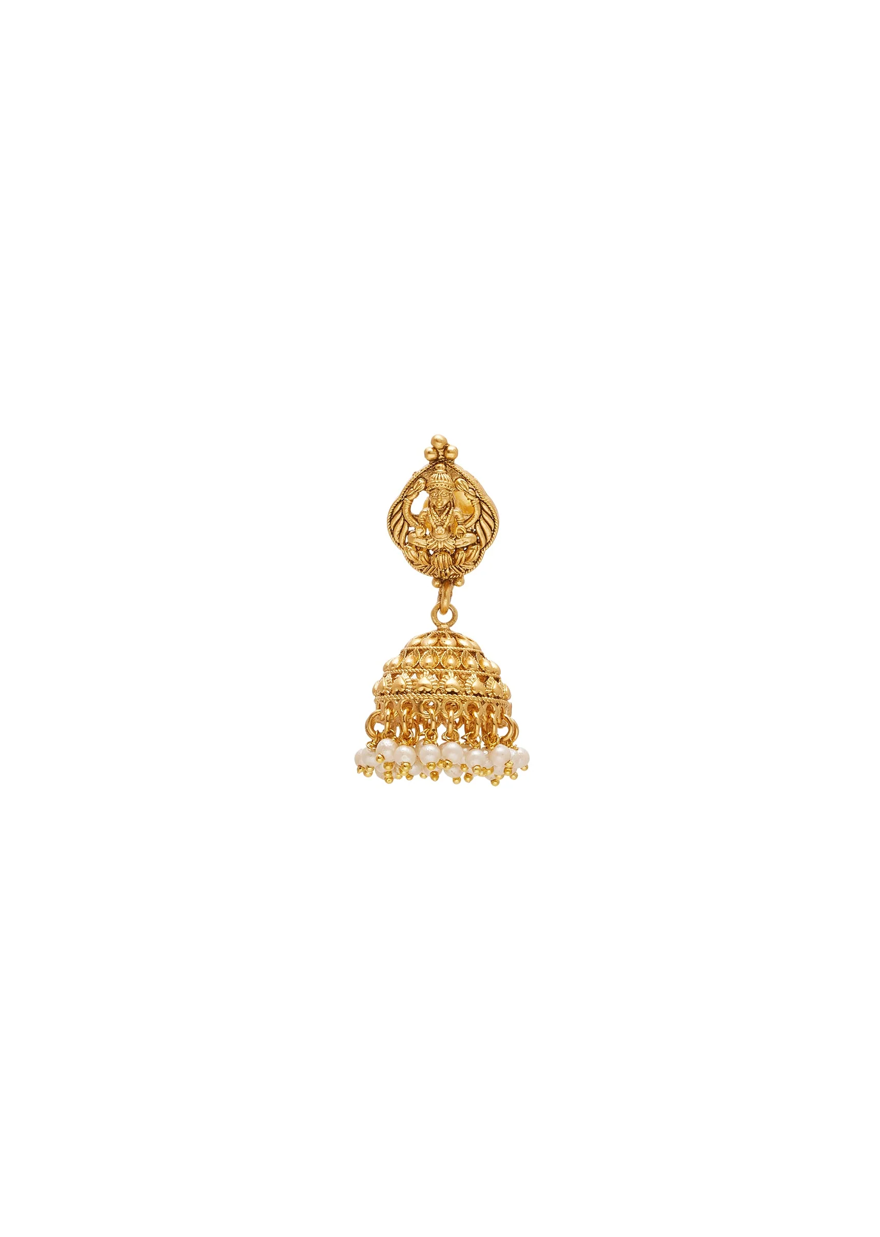 Green Kundan Choker Necklace Set - Image 5