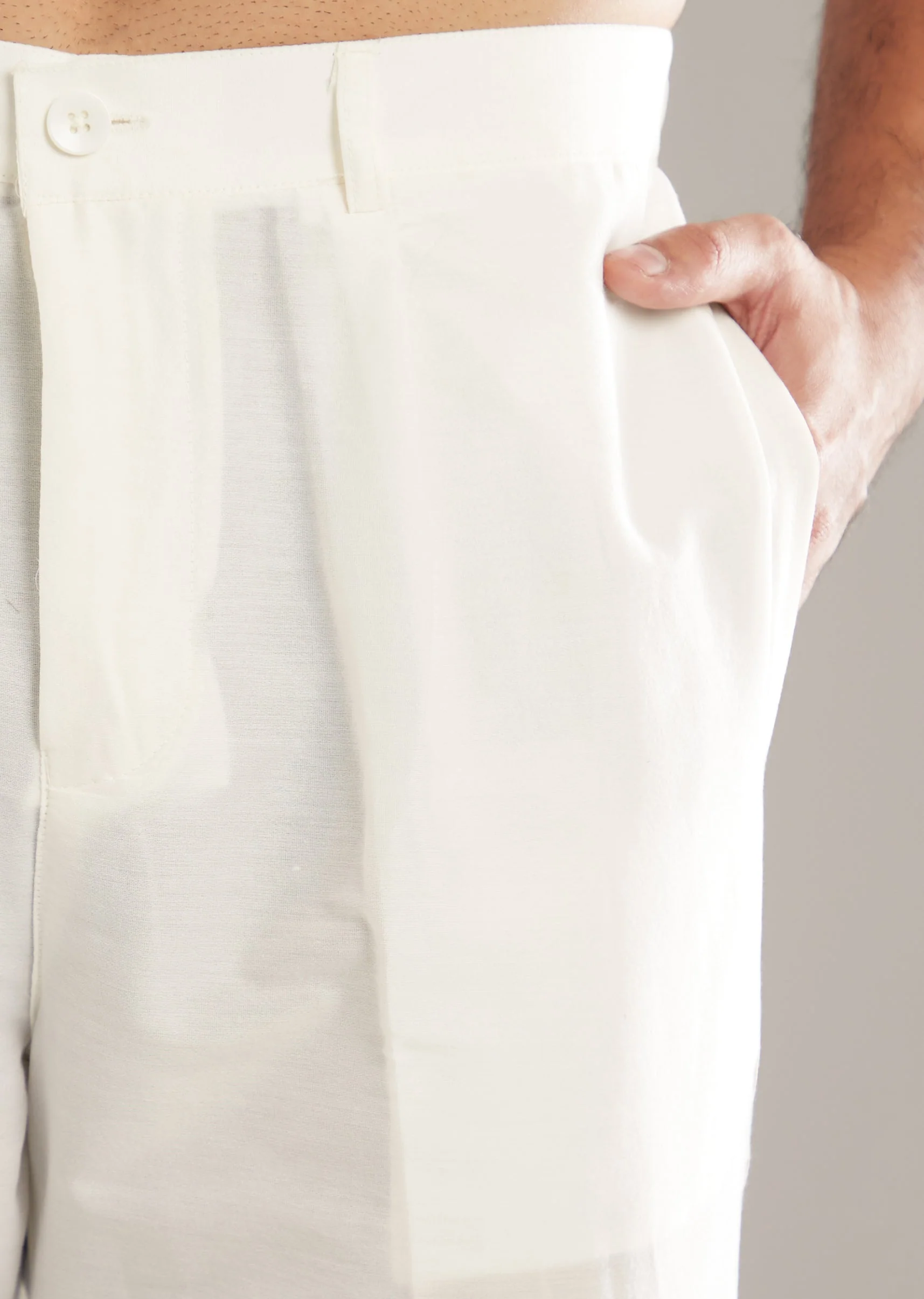 Grey Silk Kurta Set For Men With Hand Embroidery And Floral Print - Image 6