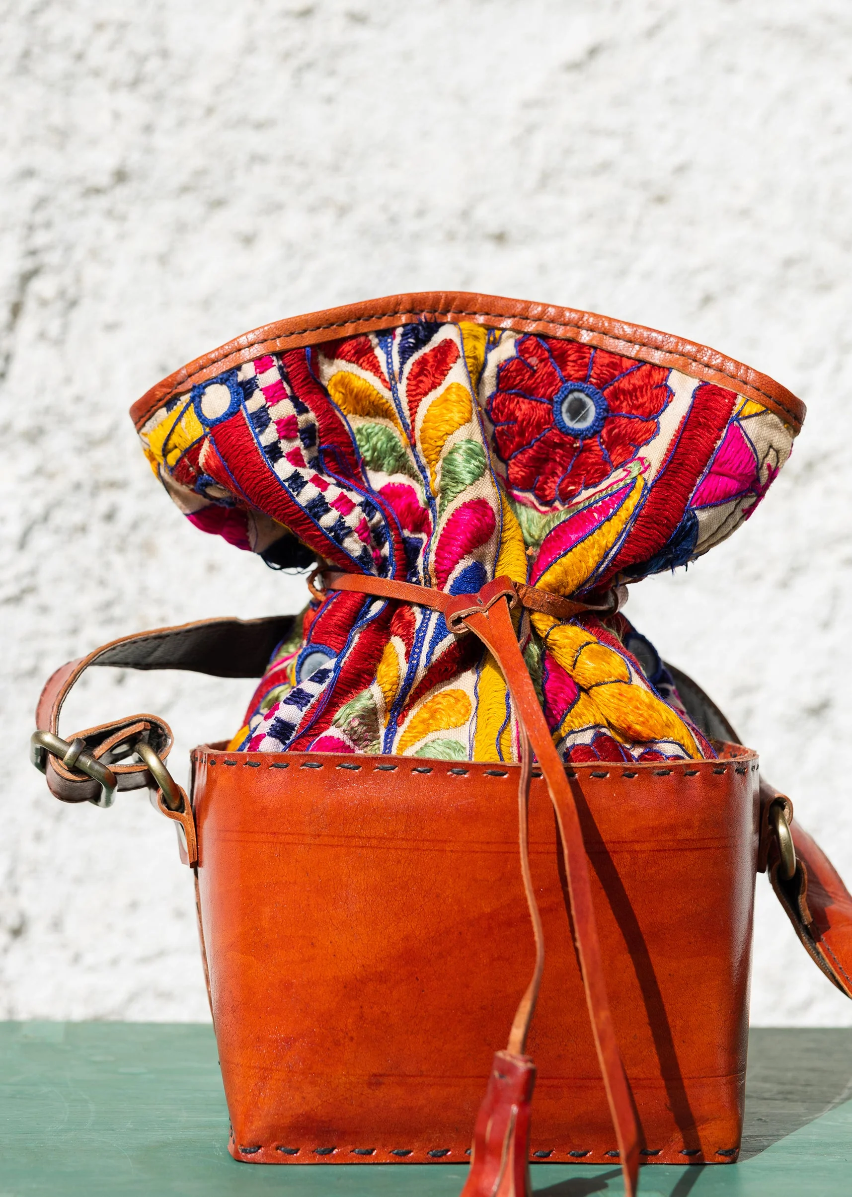 Handcrafted & Hand-Embroidered Leather Bags - Image 5