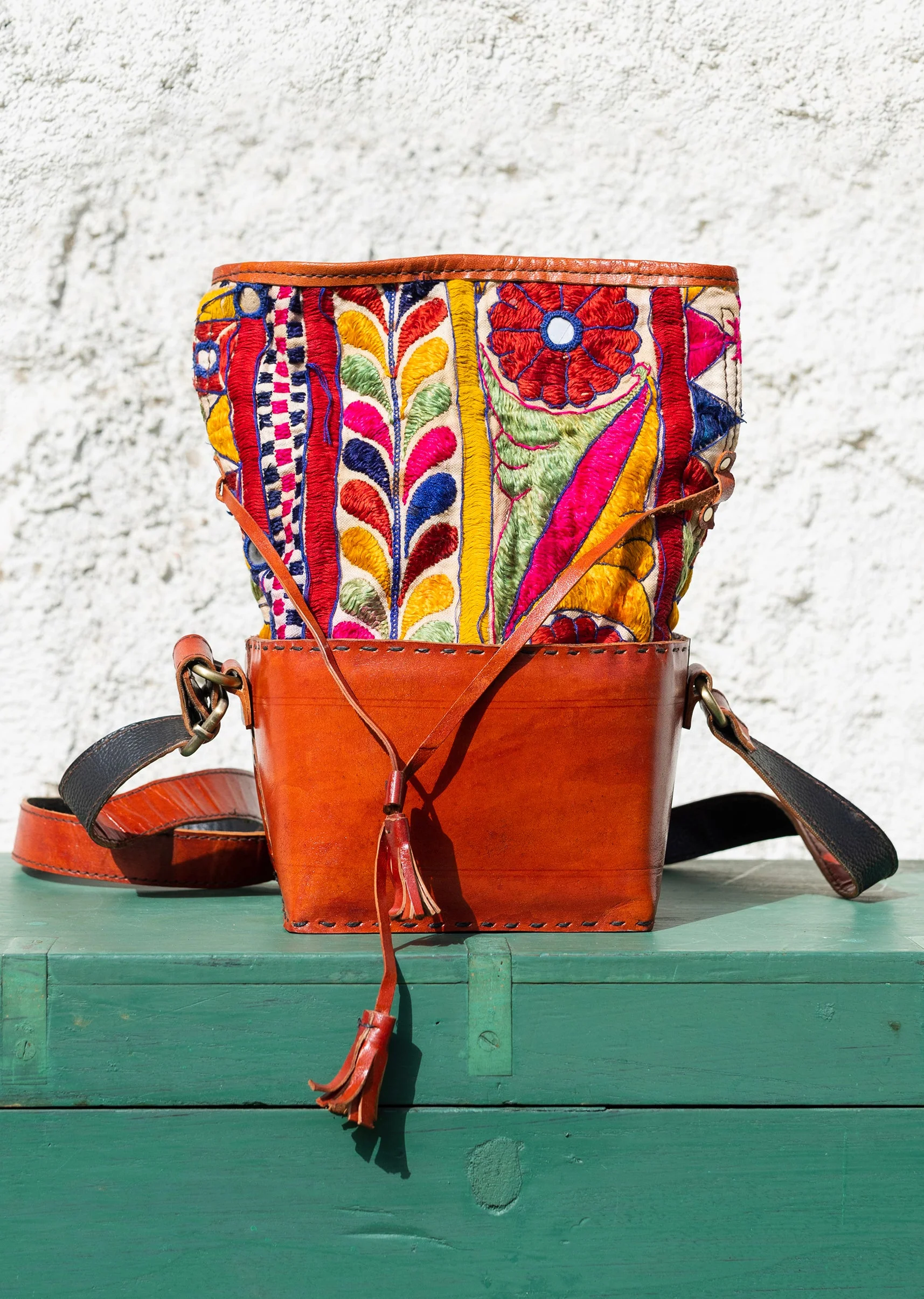 Handcrafted & Hand-Embroidered Leather Bags - Image 6