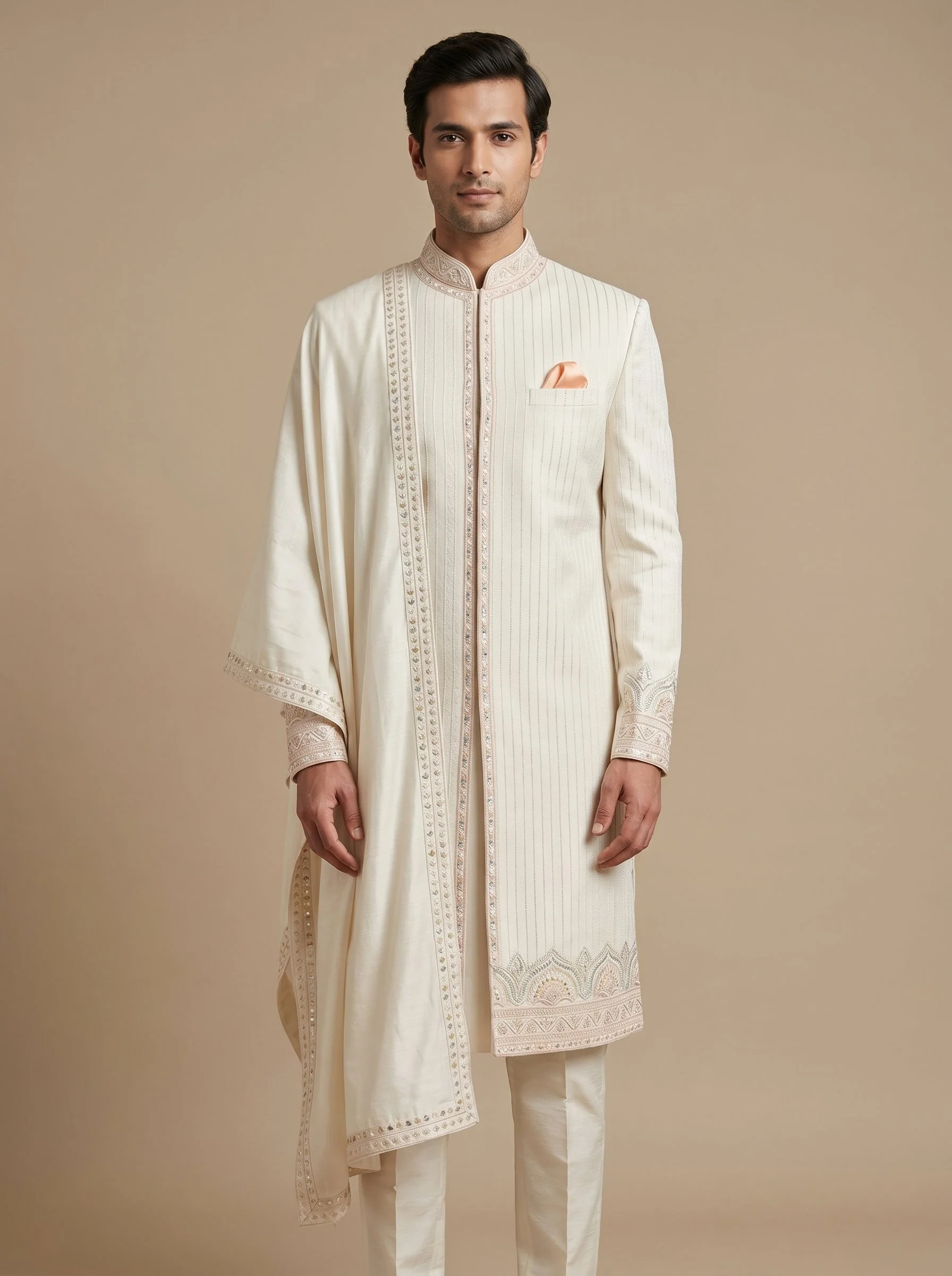 Ivory Classic Sherwani