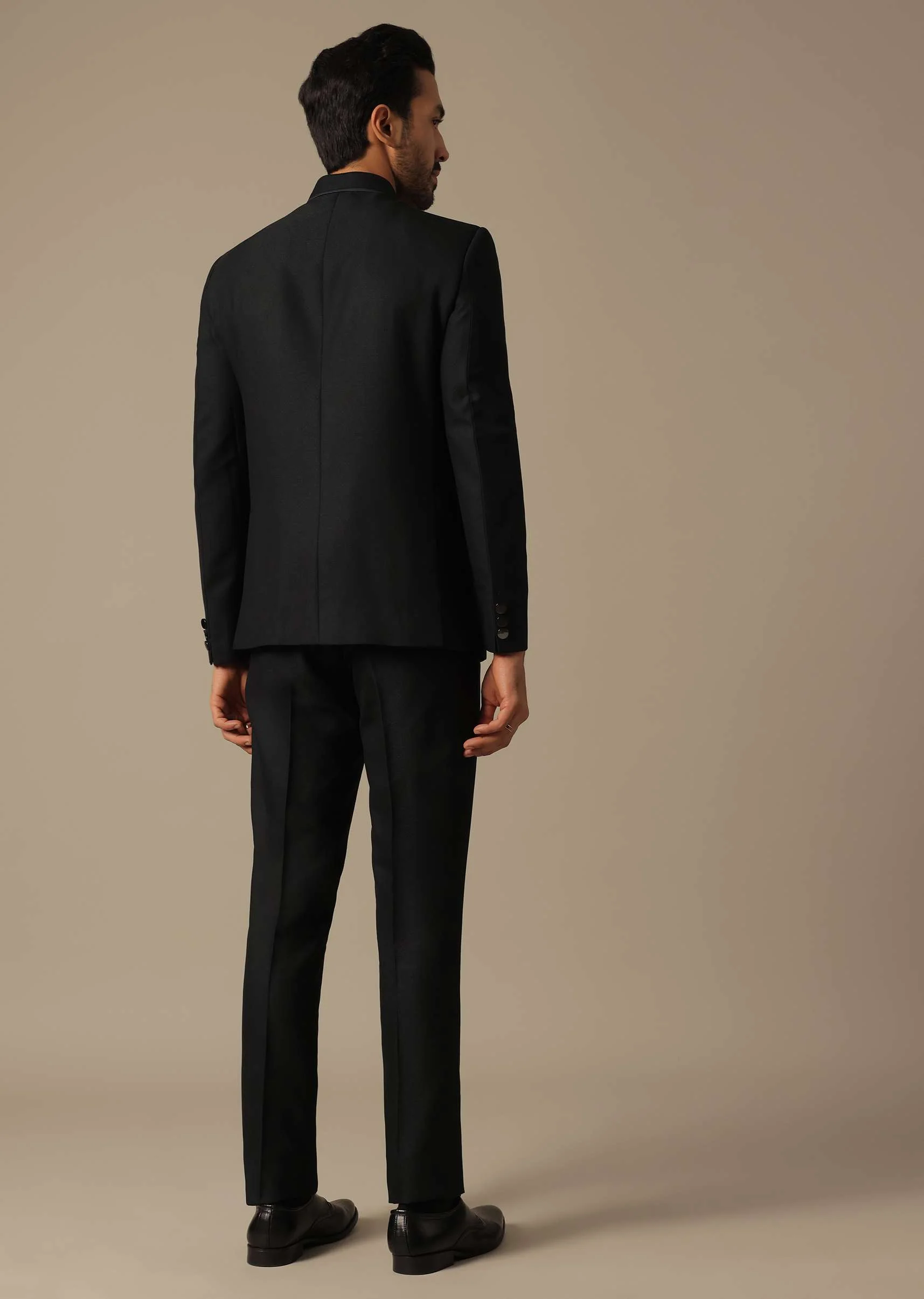 Jodhpuri Suit in Black - Image 5