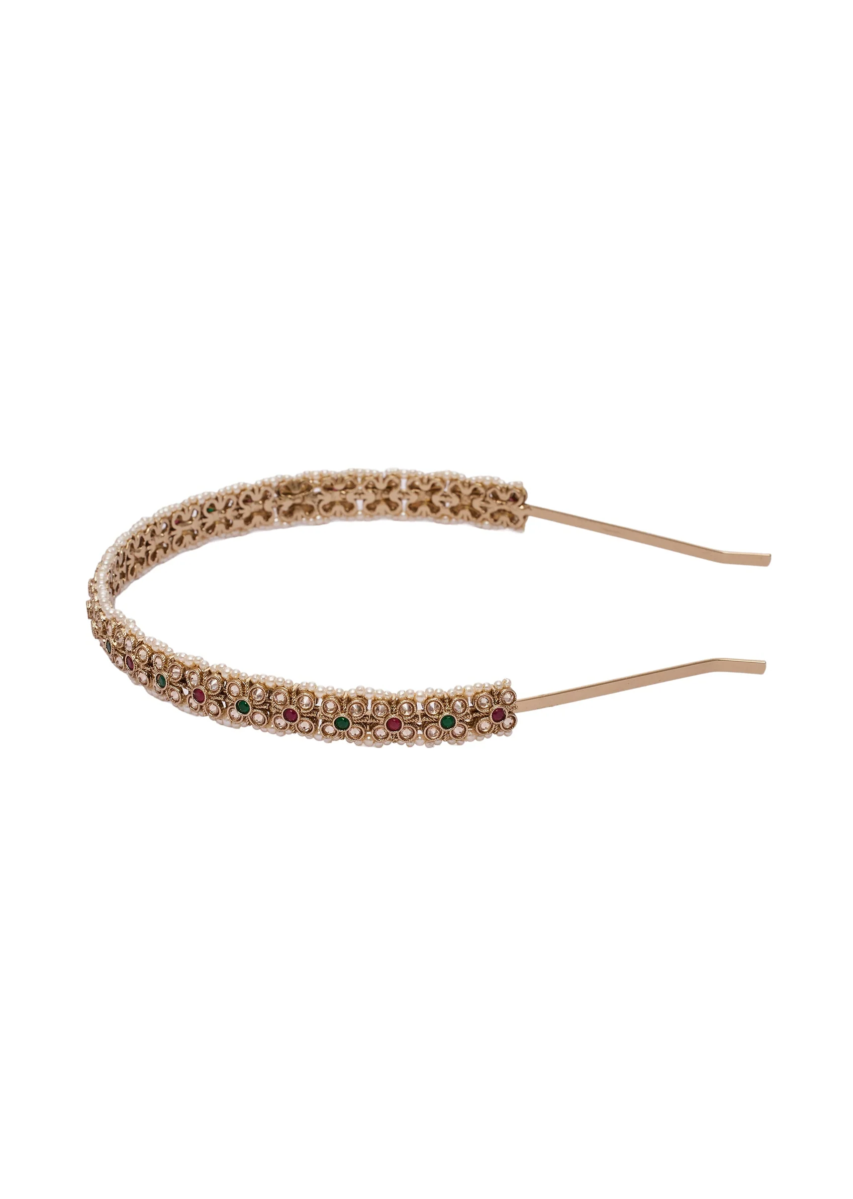 Kundan Hairband Mathapatti - Image 2