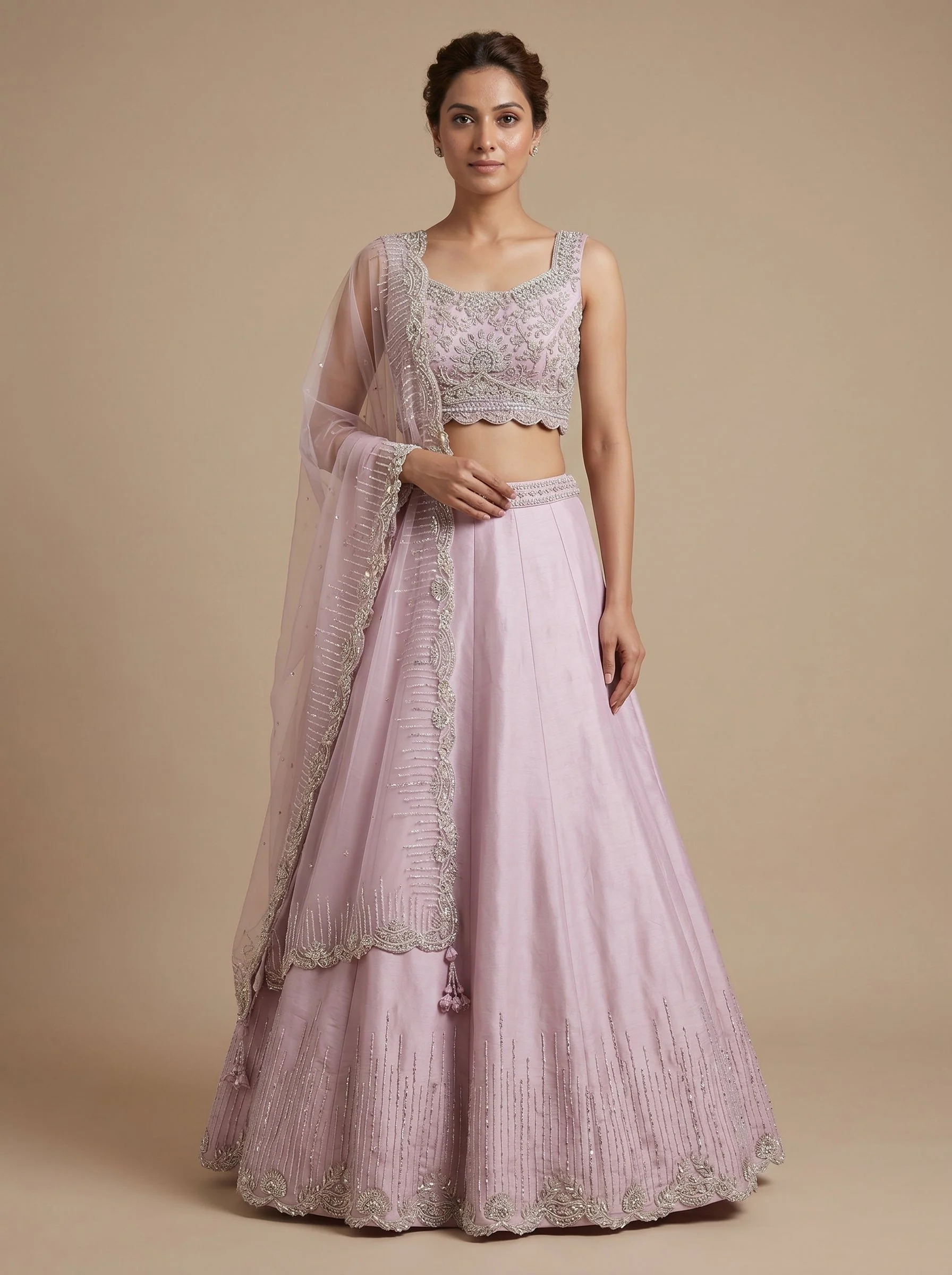 Lavender Luxe Lehenga