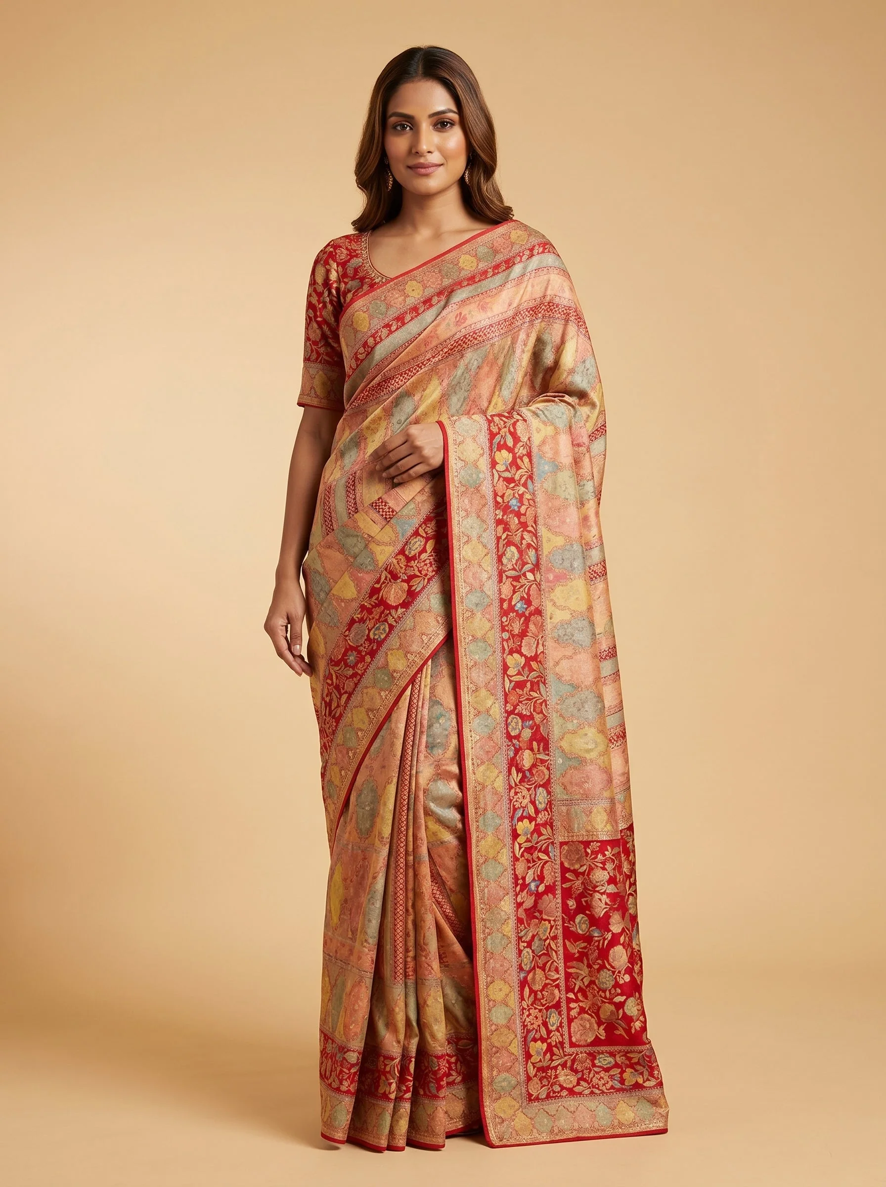 Lavender Whisper Embroidered Saree