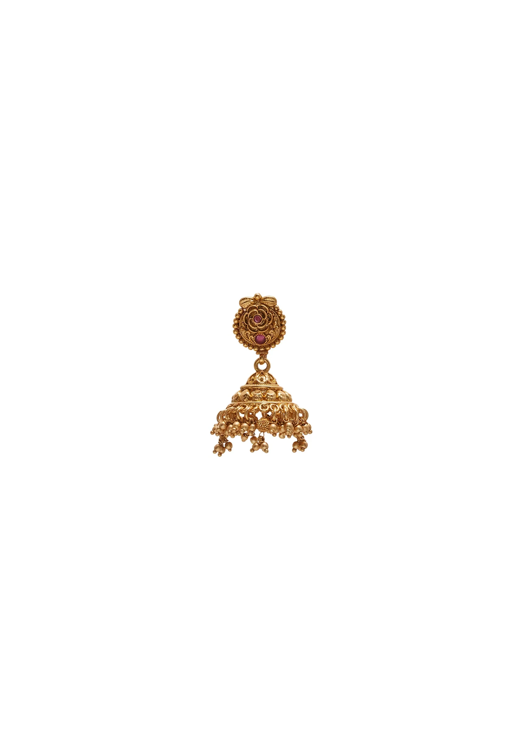 Layered Pearl Kundan Choker Set - Image 4