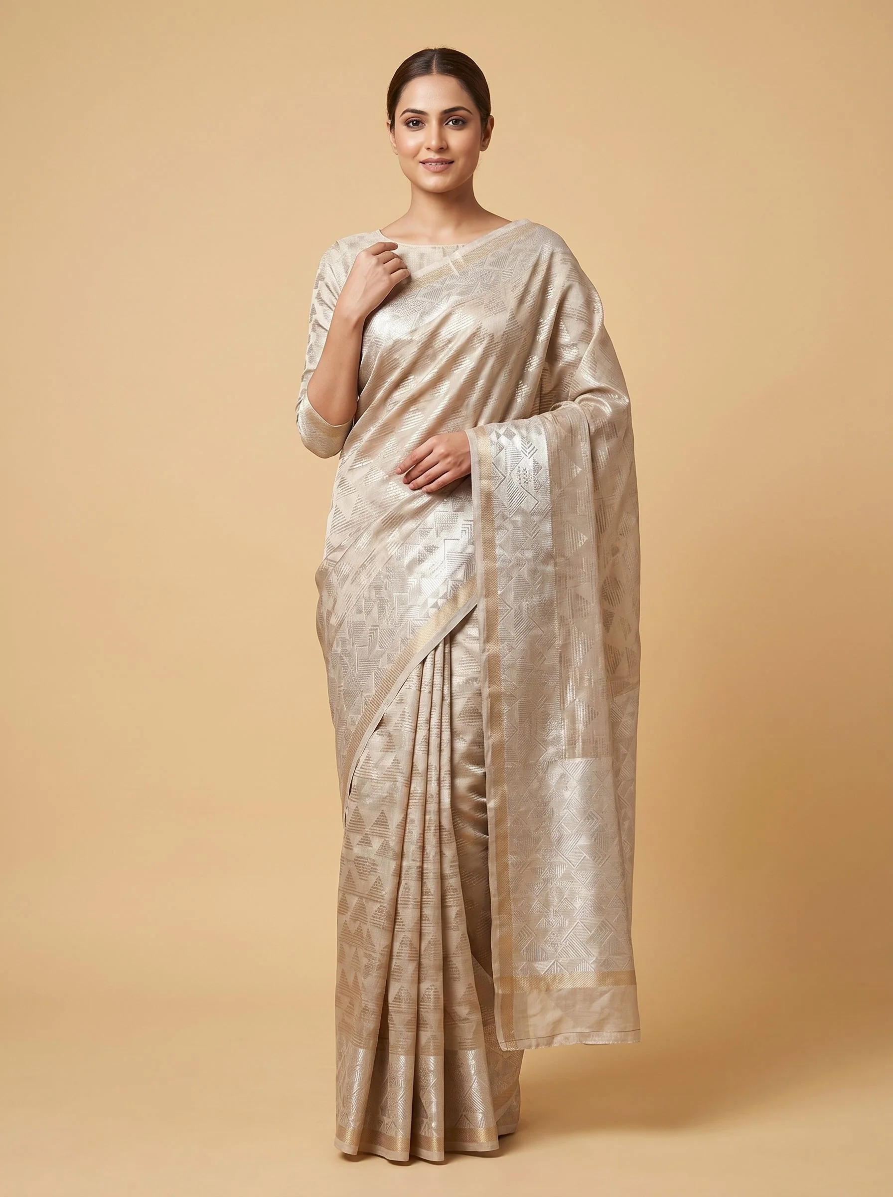 Maroon Intense Handloom Saree