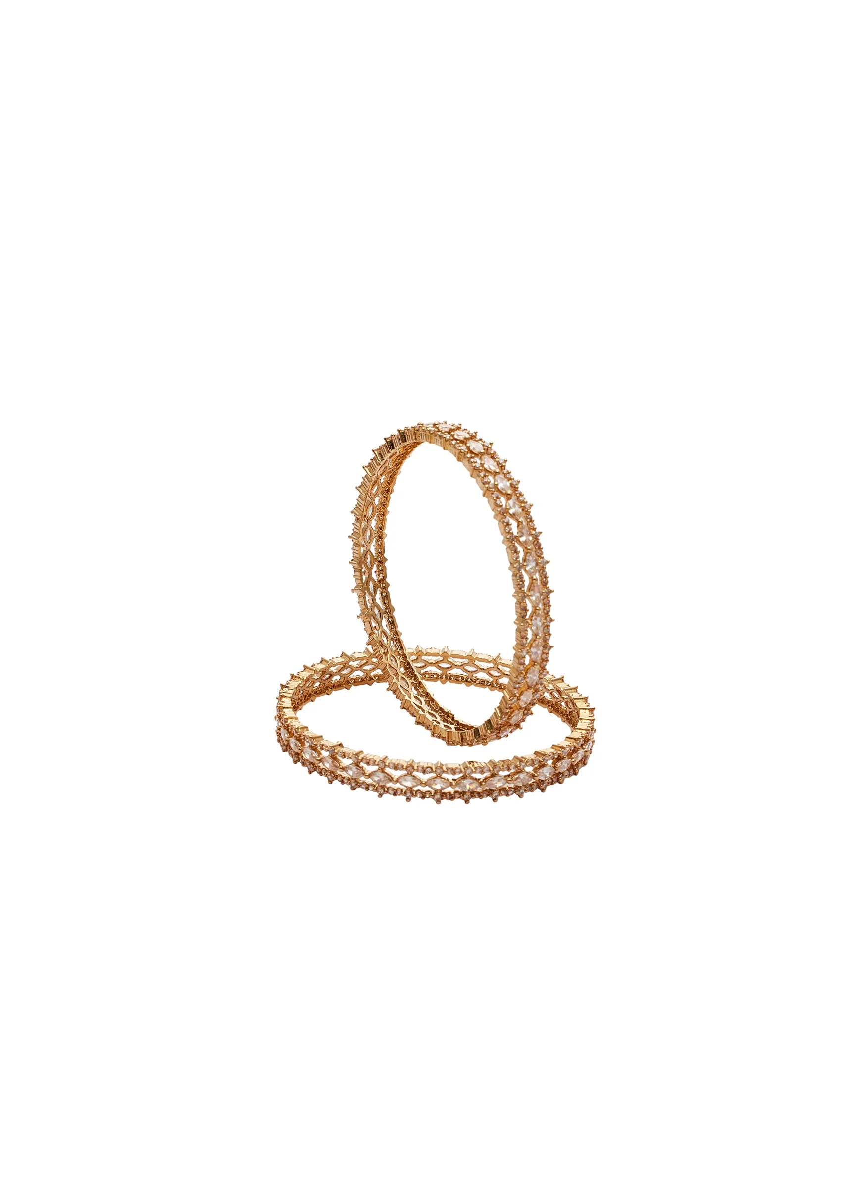 Marquise Stone CZ Kada Set