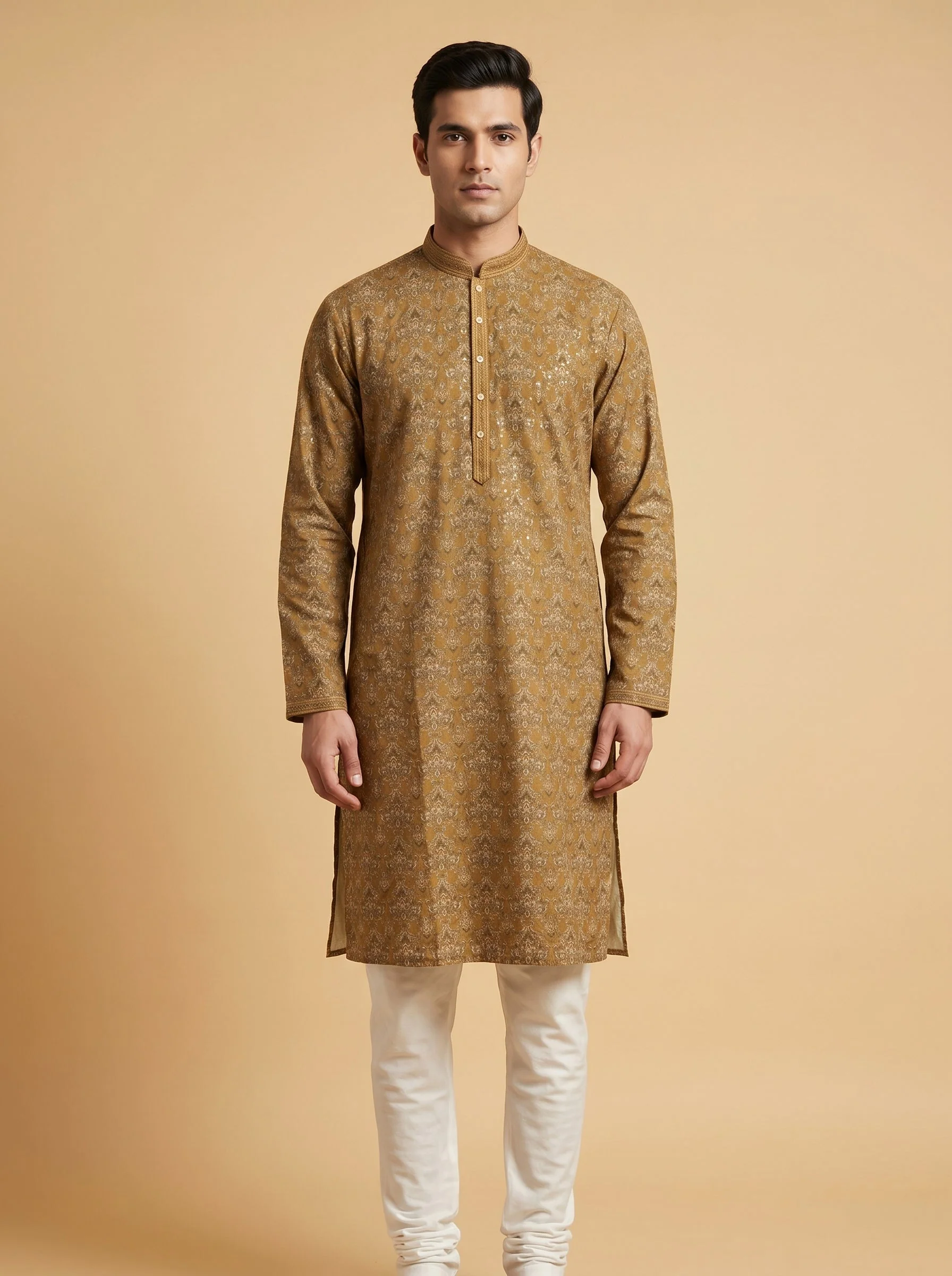 Mehendi Green Kurta Set