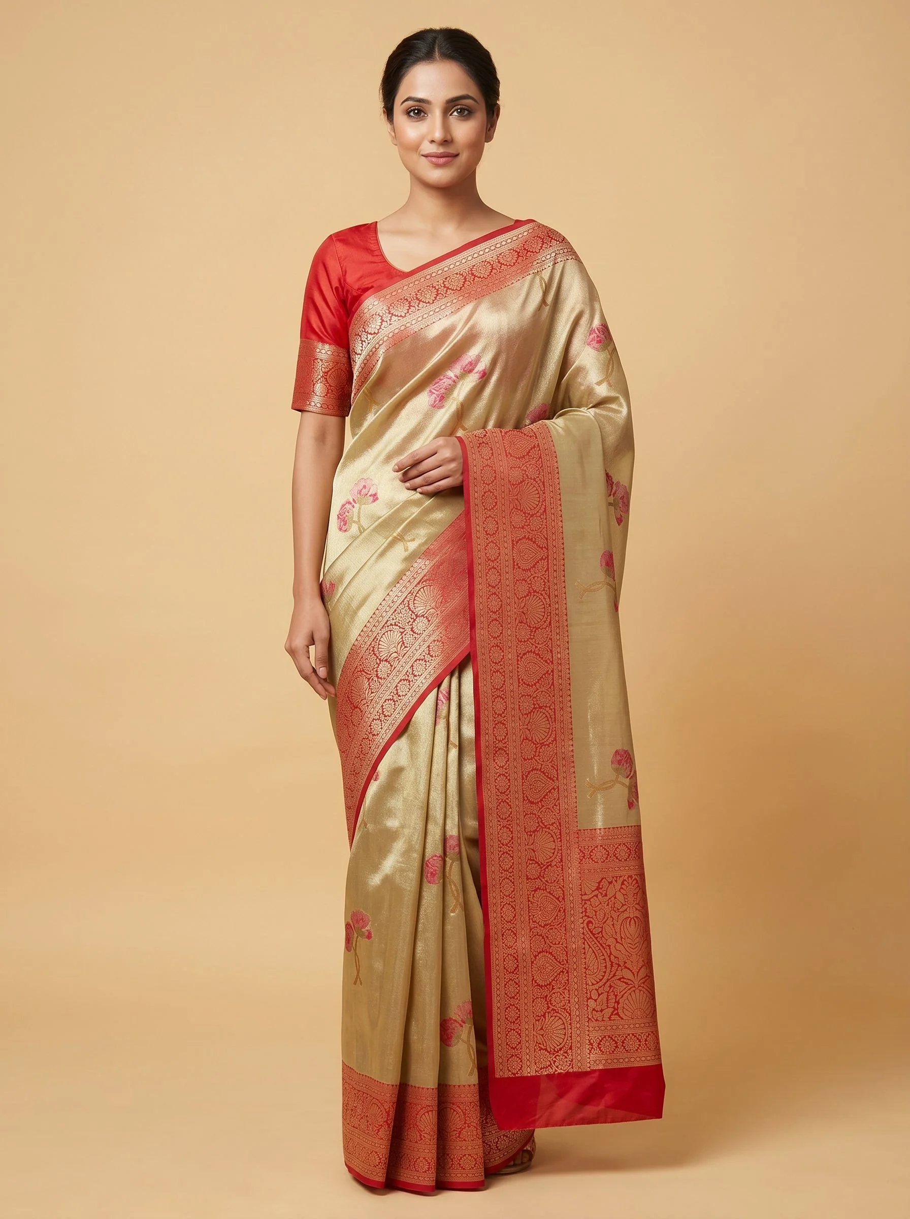 Mint Green Calm Handloom Saree