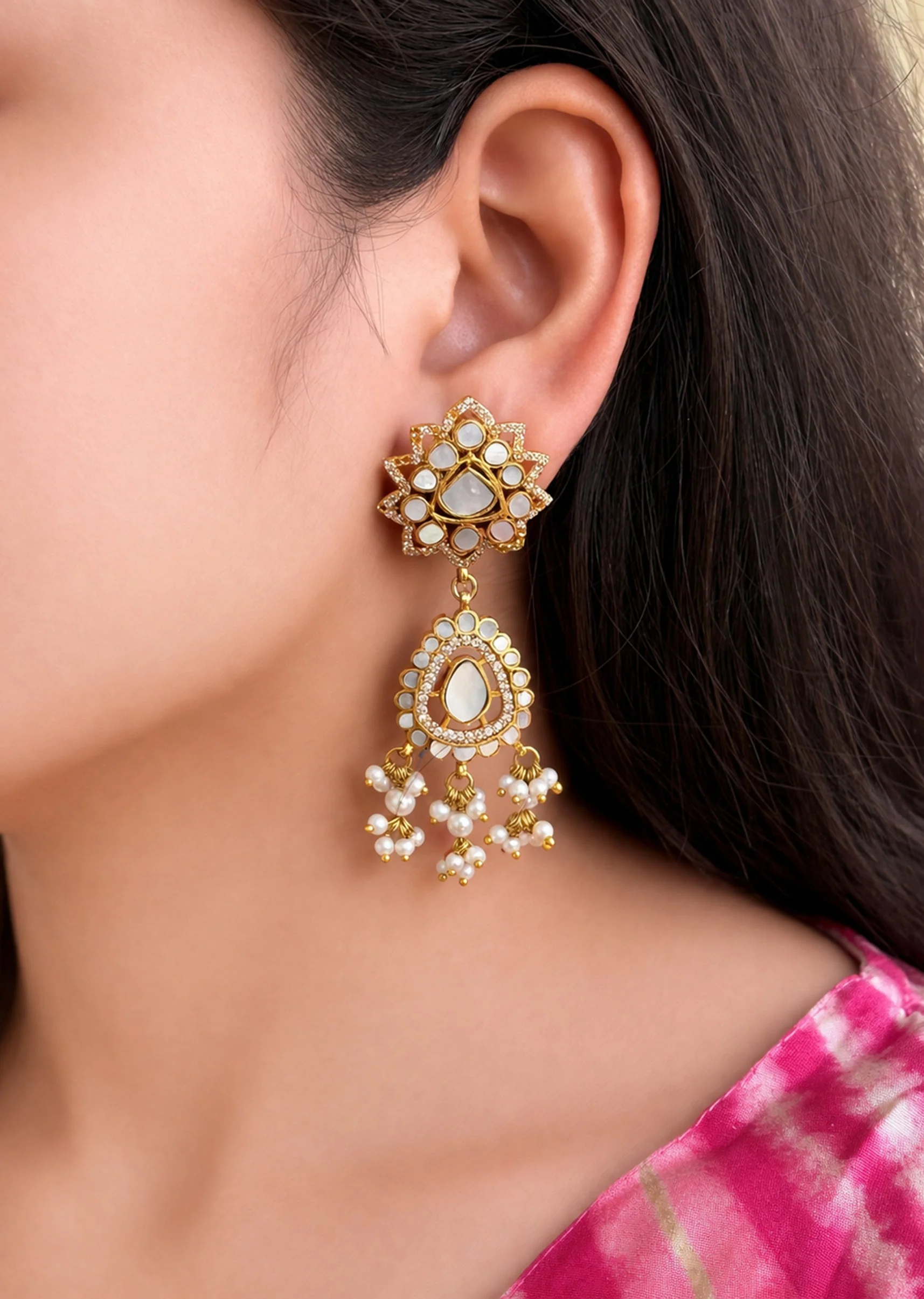Mother Of Pearl Earrings