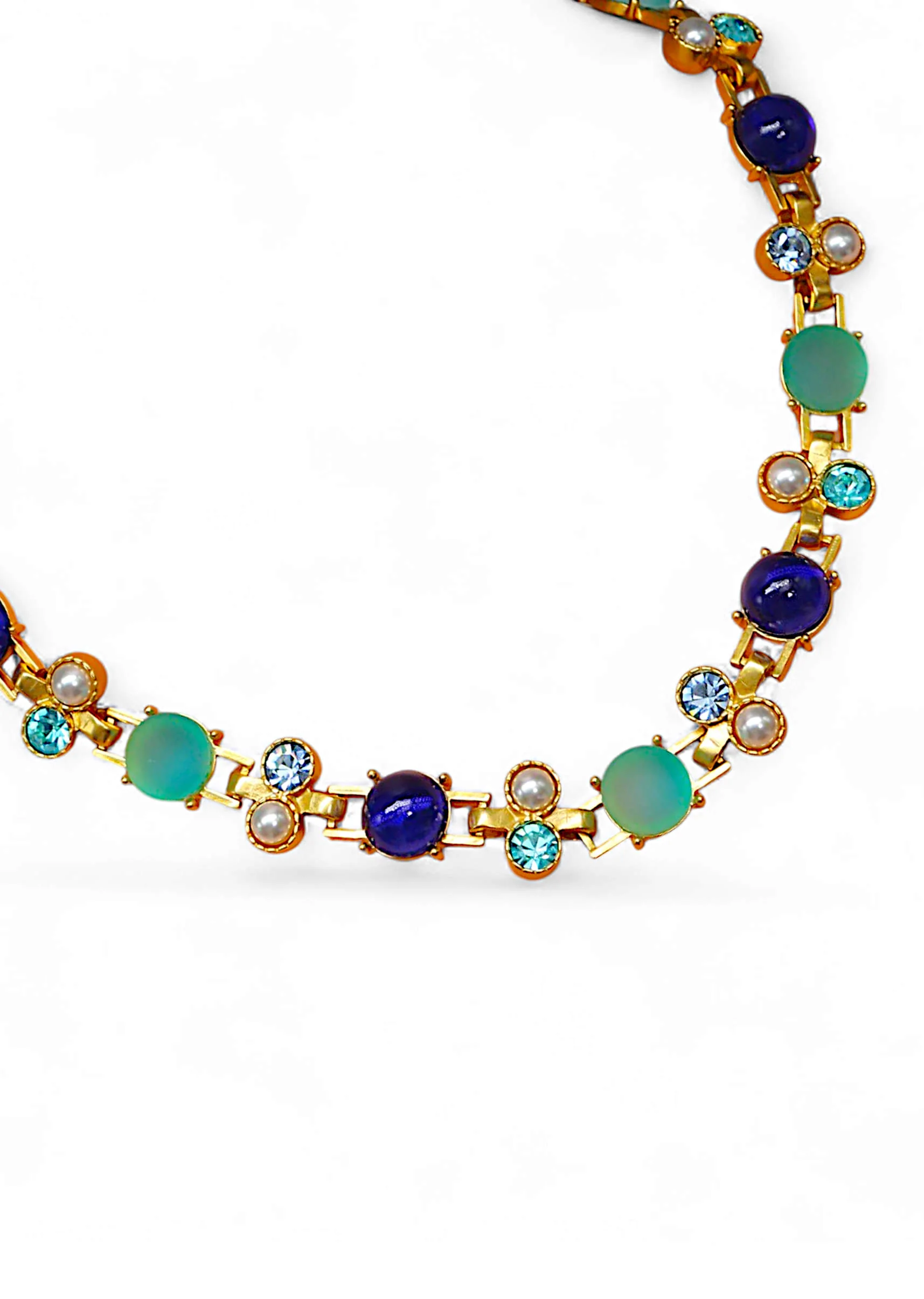 Multi Fusion Stone Encrusted Necklace - Image 6