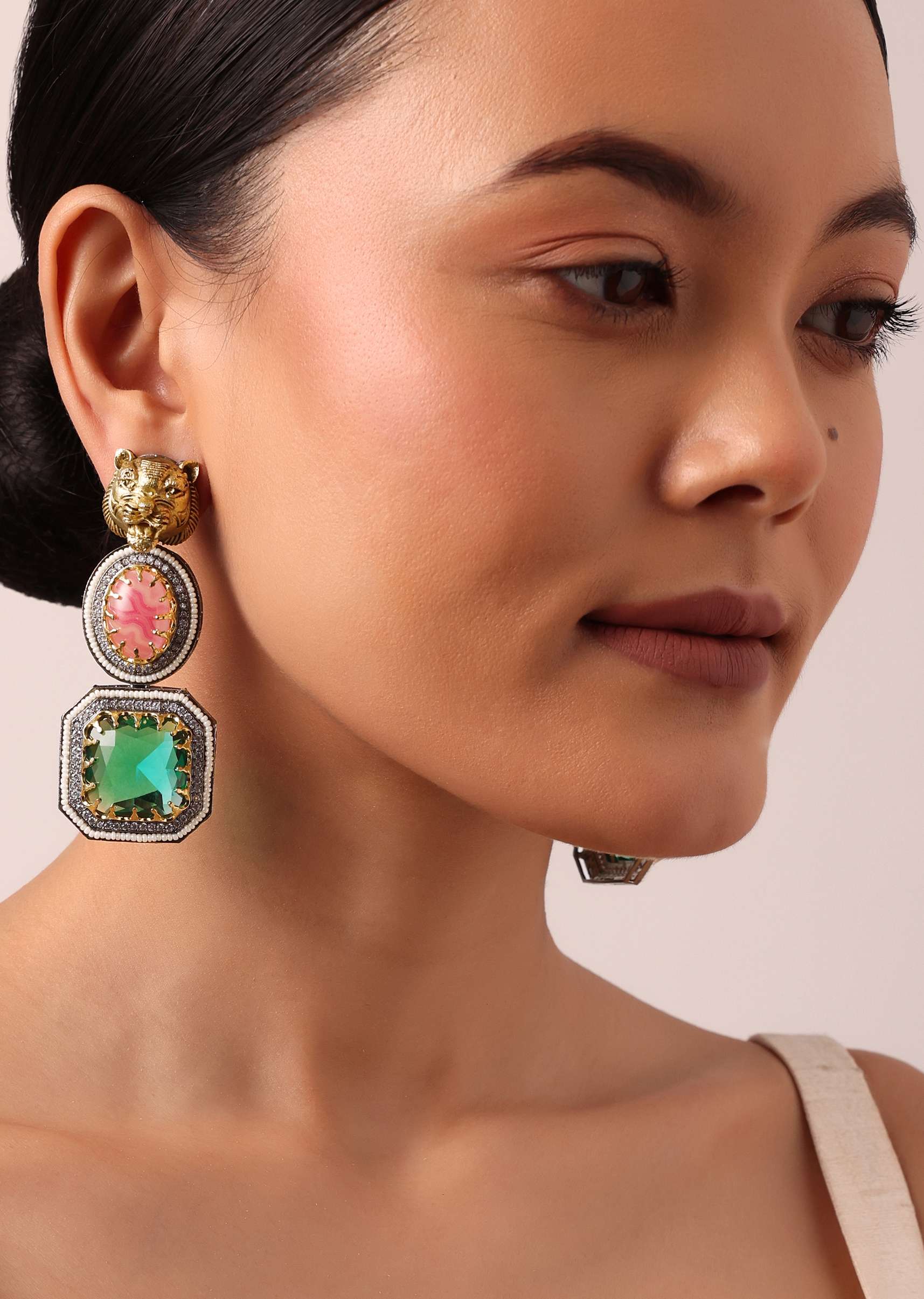 Multi Kundan Geometric Danglers