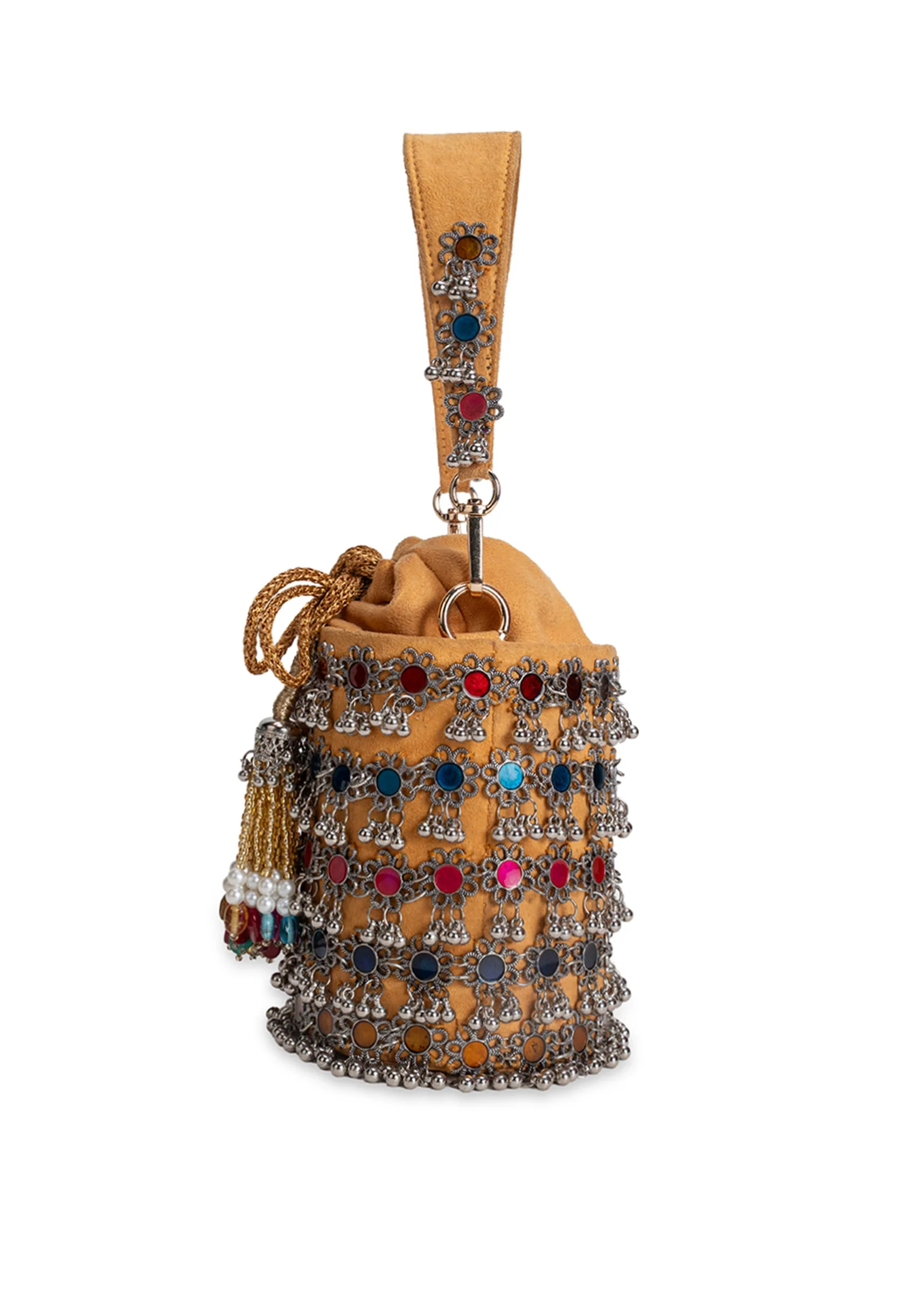 Multi Velvet Potli Bag - Image 4