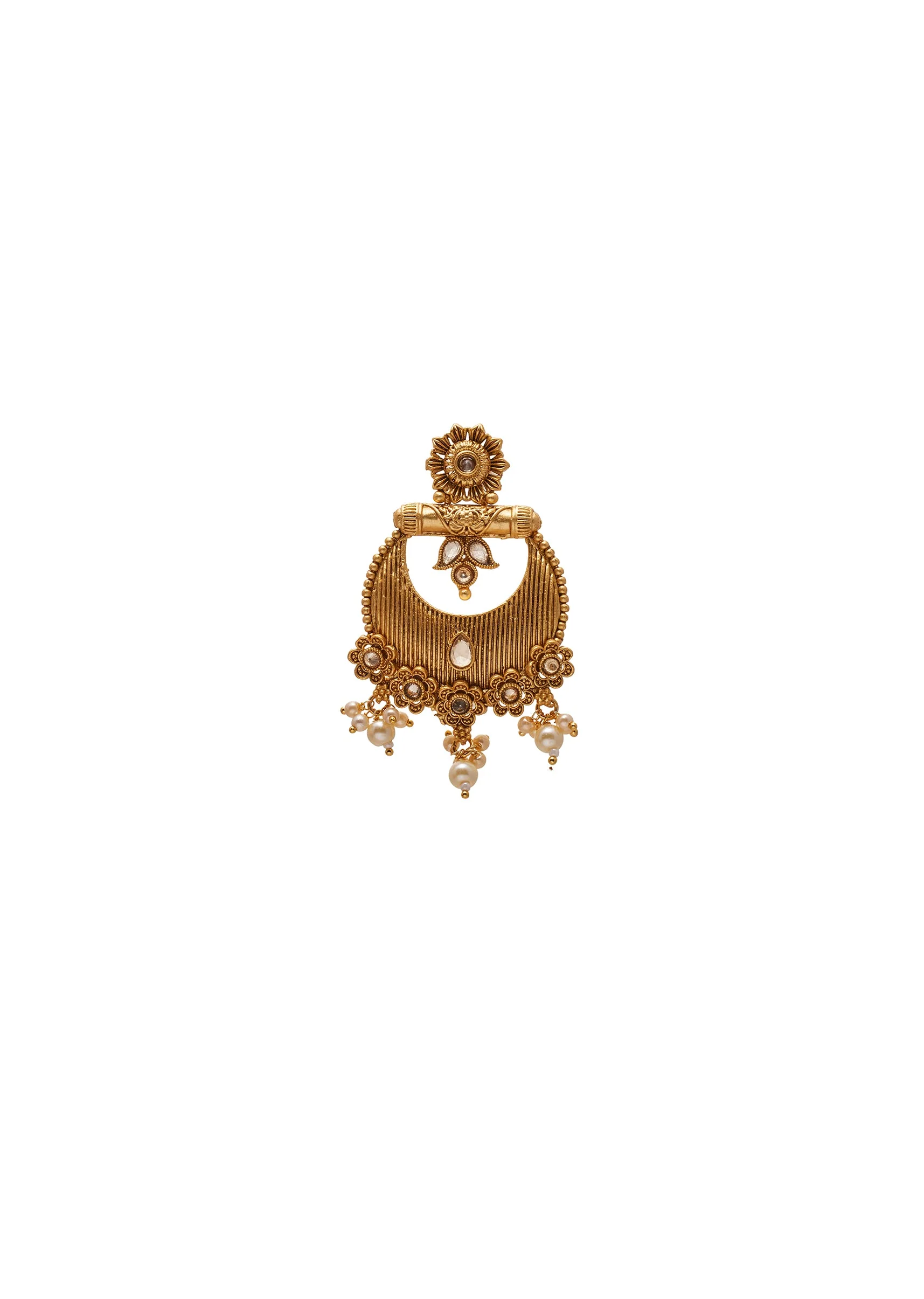 Multicolor Floral Earrings - Image 2