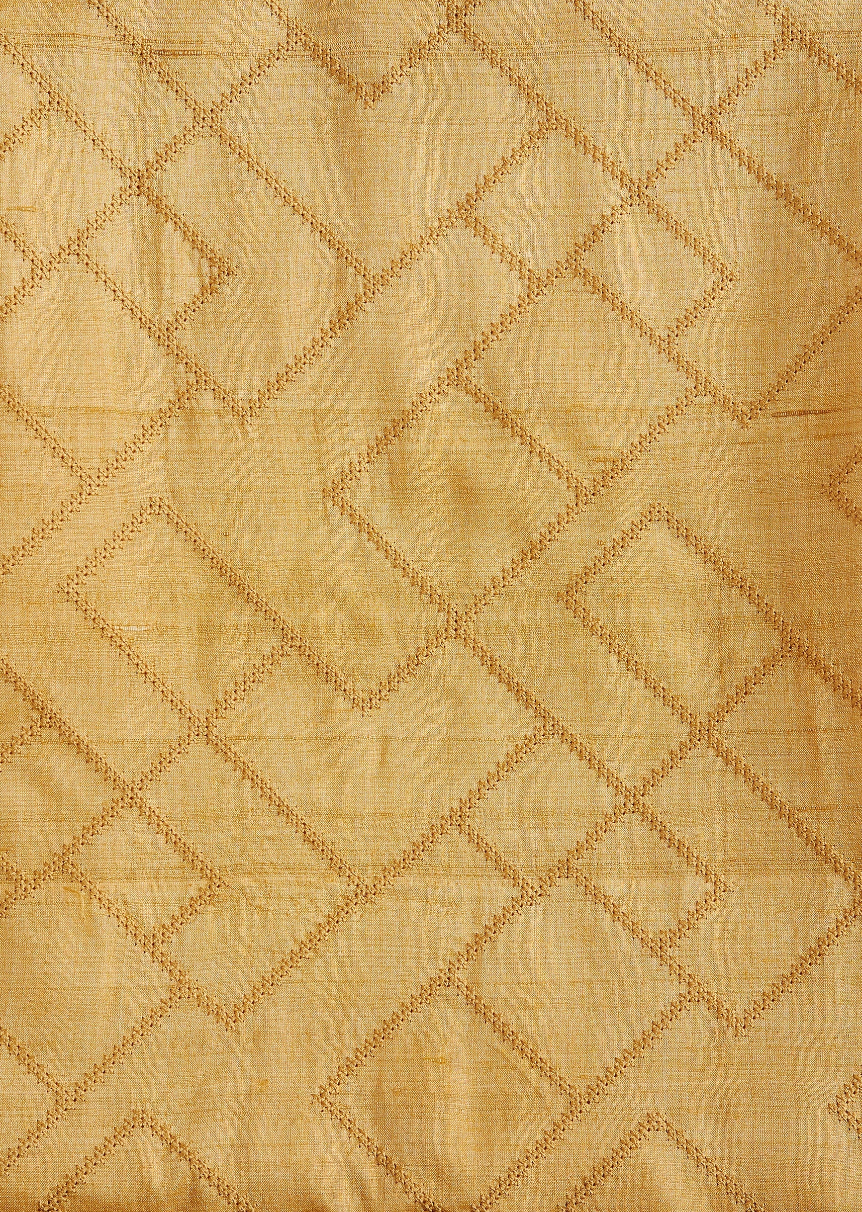 Mustard Tussar Silk Suit - Image 2