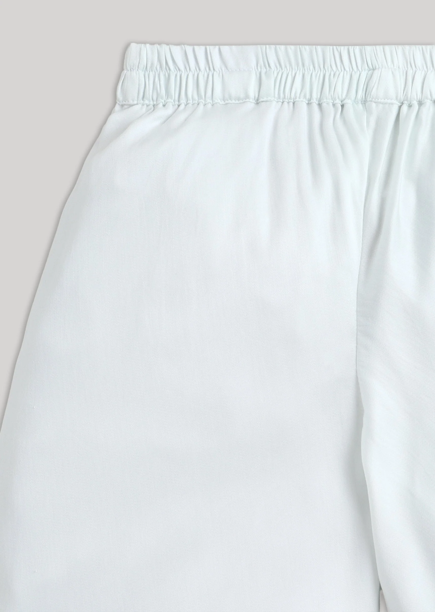 Off White Muslin Salwar Suit With Mirror Highlights - Image 6