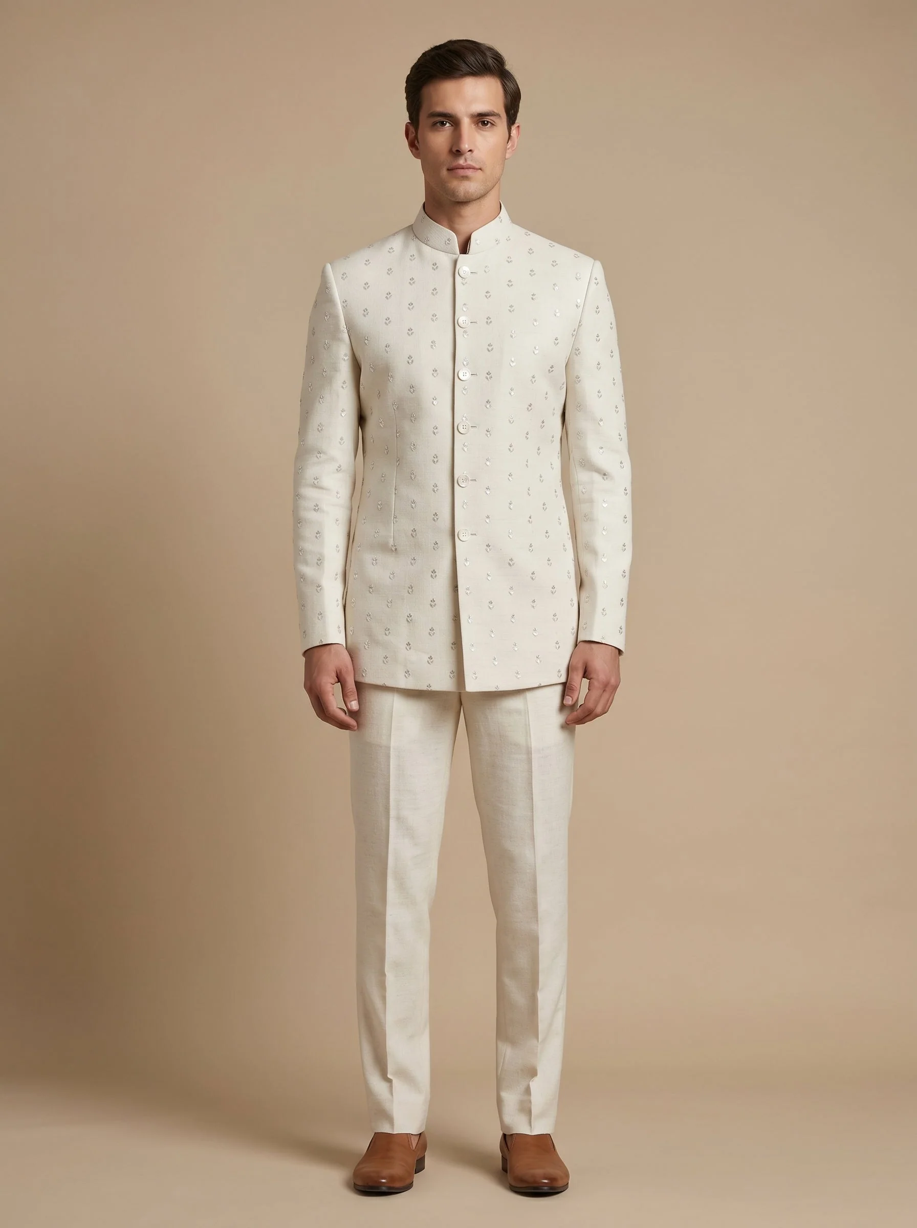 Offwhite Regal Sherwani