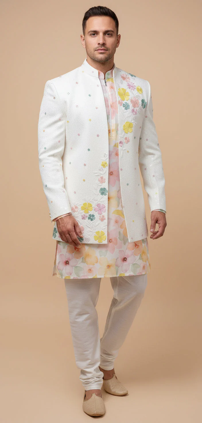 Offwhite Royal Jodhpuri Suit - Image 2