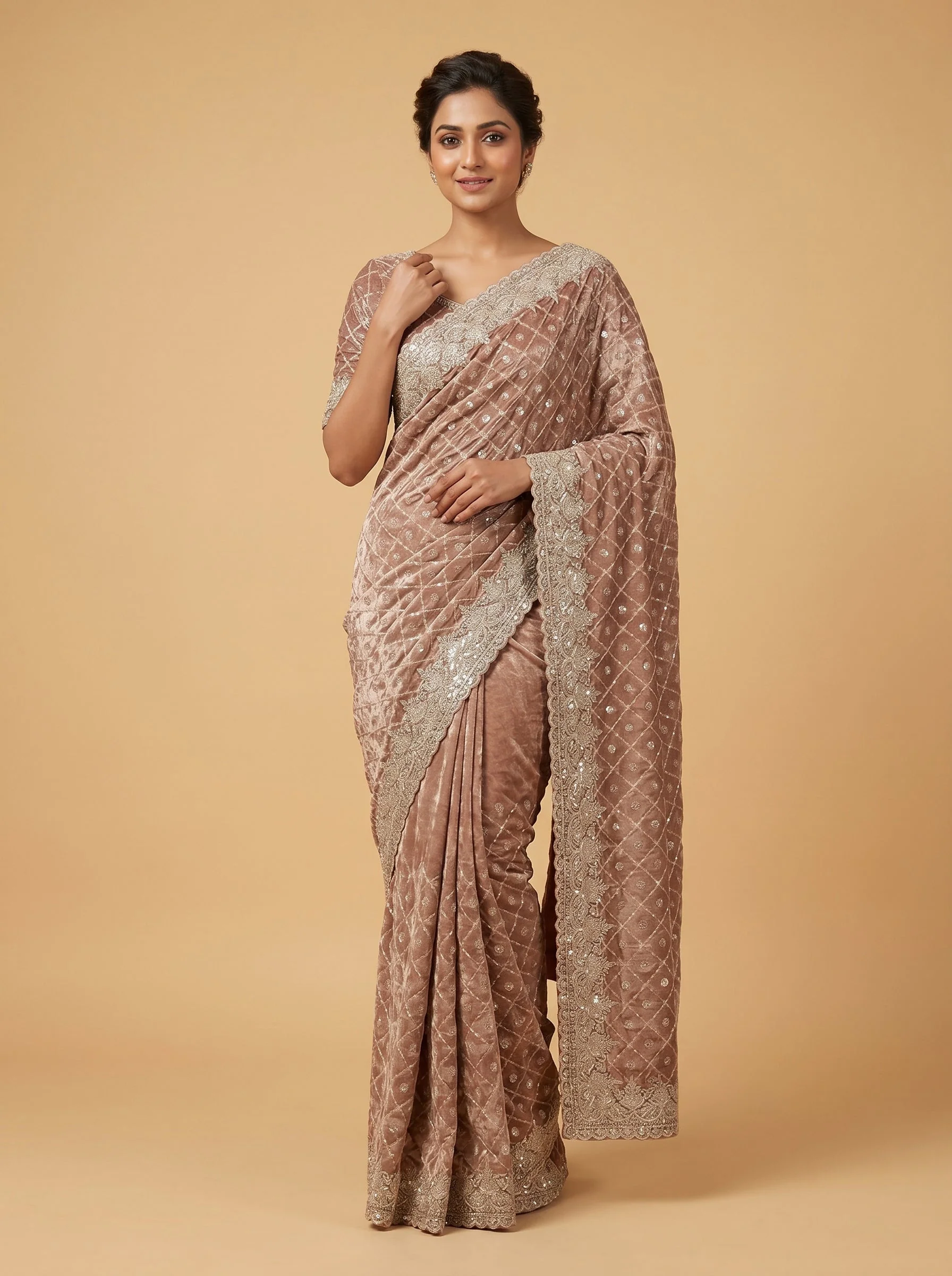 Onion Pink Charm Saree