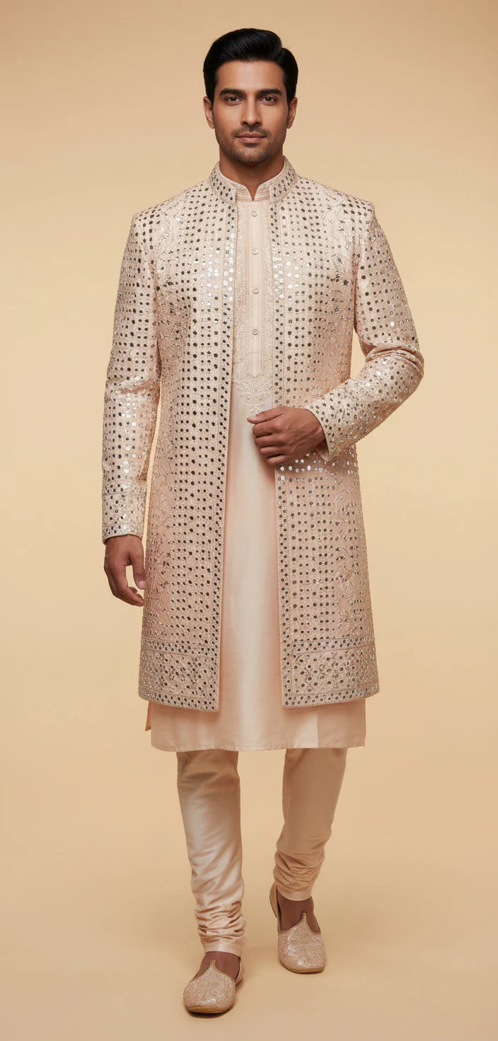 Pink Allure Sherwani - Image 2