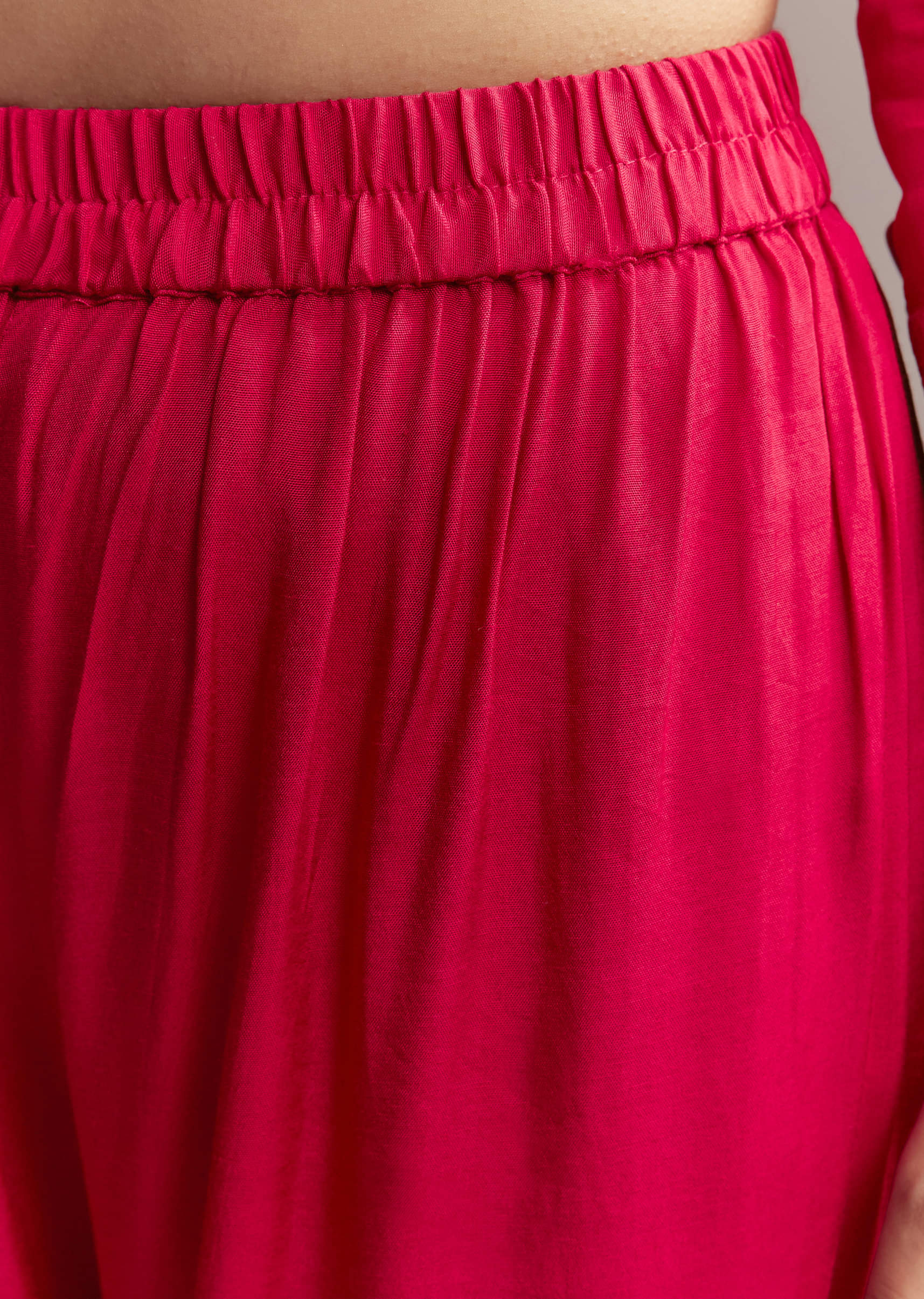 Pink Banarasi Kurta Set with Mirror Work - Image 6